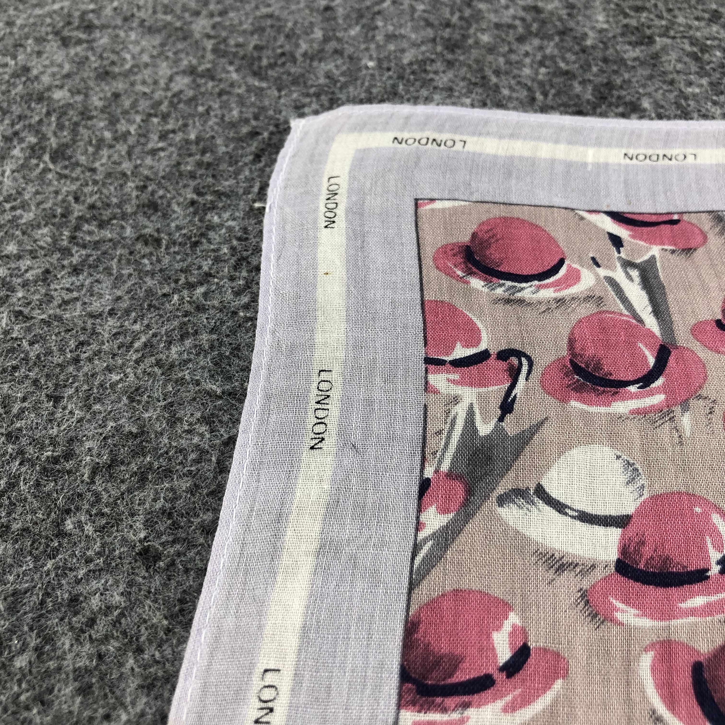 Hardy Amies × Vintage Hardy Amies Handkerchief Neckerchief Bandana H1394 Size ONE SIZE - 5 Thumbnail