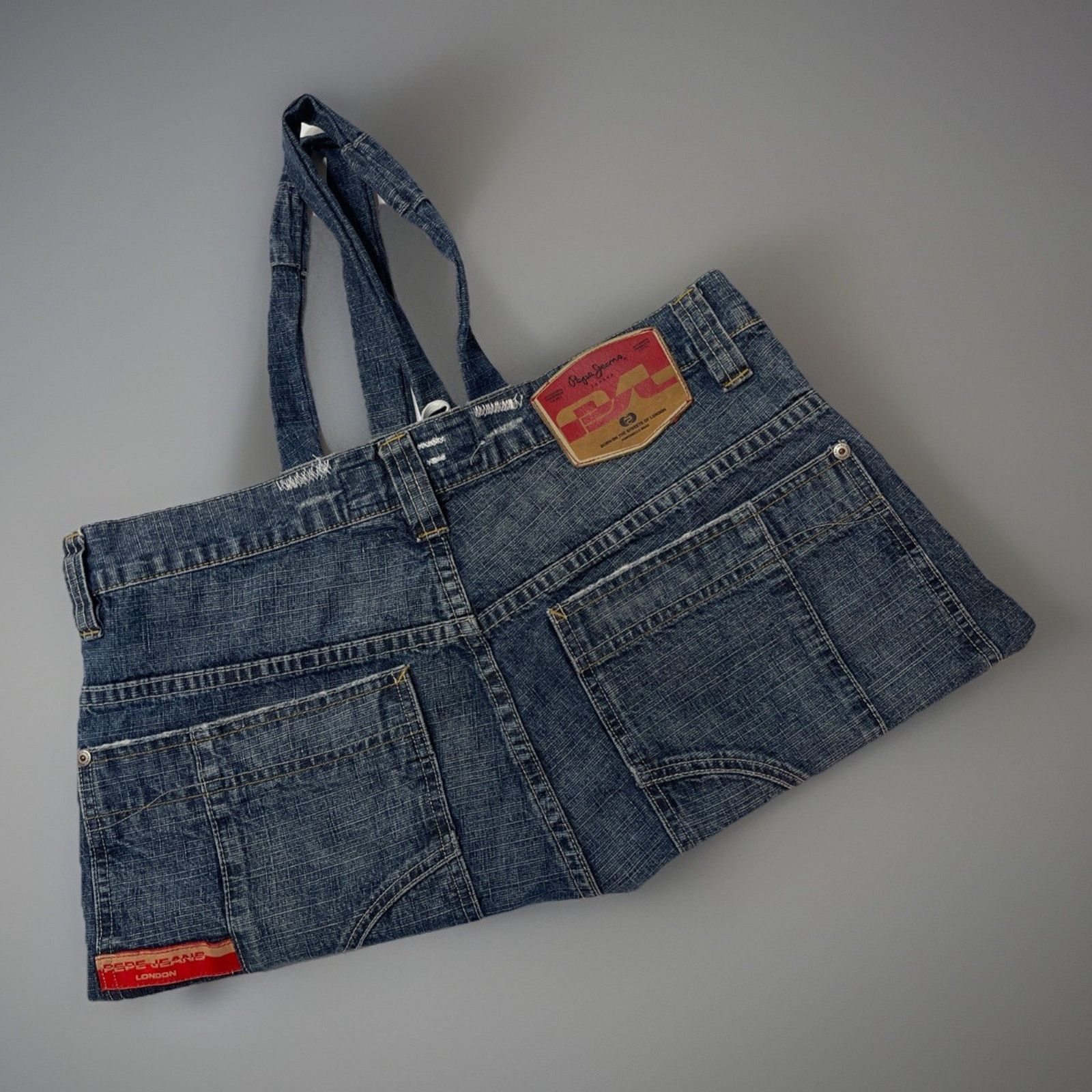 Pepe Jeans VtgY2K Pepe Jeans London Purse Denim Custom Bag Size ONE SIZE - 1 Thumbnail