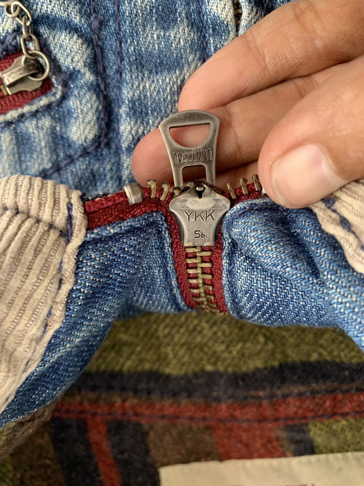 Japanese Brand Vintage Flash Report Denim Jacket Blanket Inner Size US M / EU 48-50 / 2 - 6 Thumbnail
