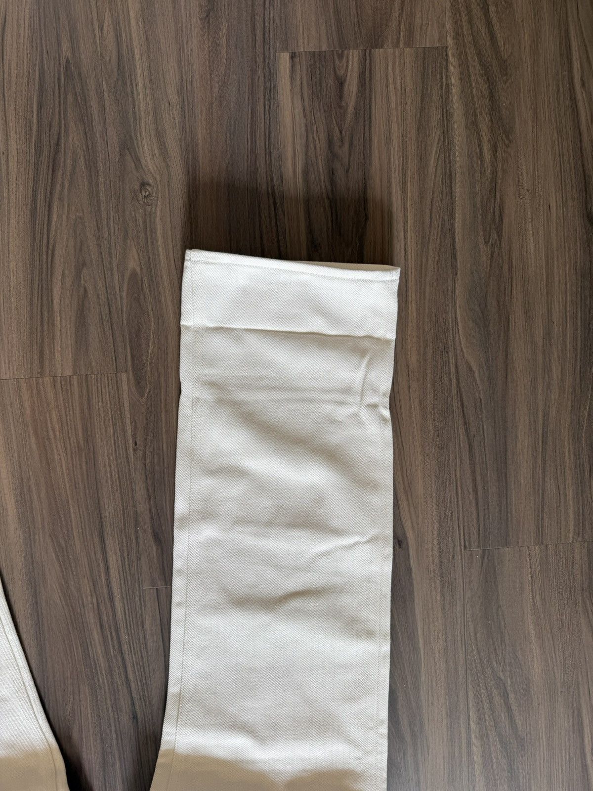 Drew House Drew House Selvedge Wide Leg Jean White 32 DS New In Bag Size US 32 / EU 48 - 7 Thumbnail