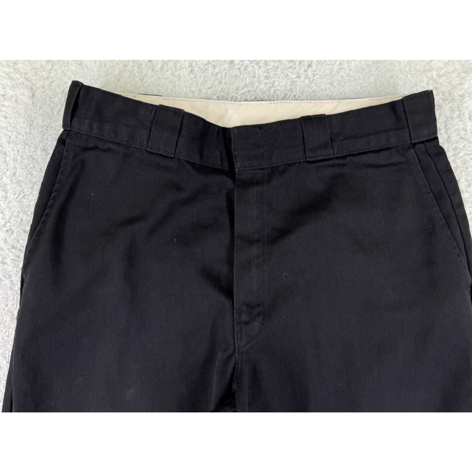 Dickies Dickies Pants Adult 30 Black Workwear Straight 30x27 Polyester Canvas Khakis Regular Mens Dickies Pants Size US 30 / EU 46 - 4 Thumbnail