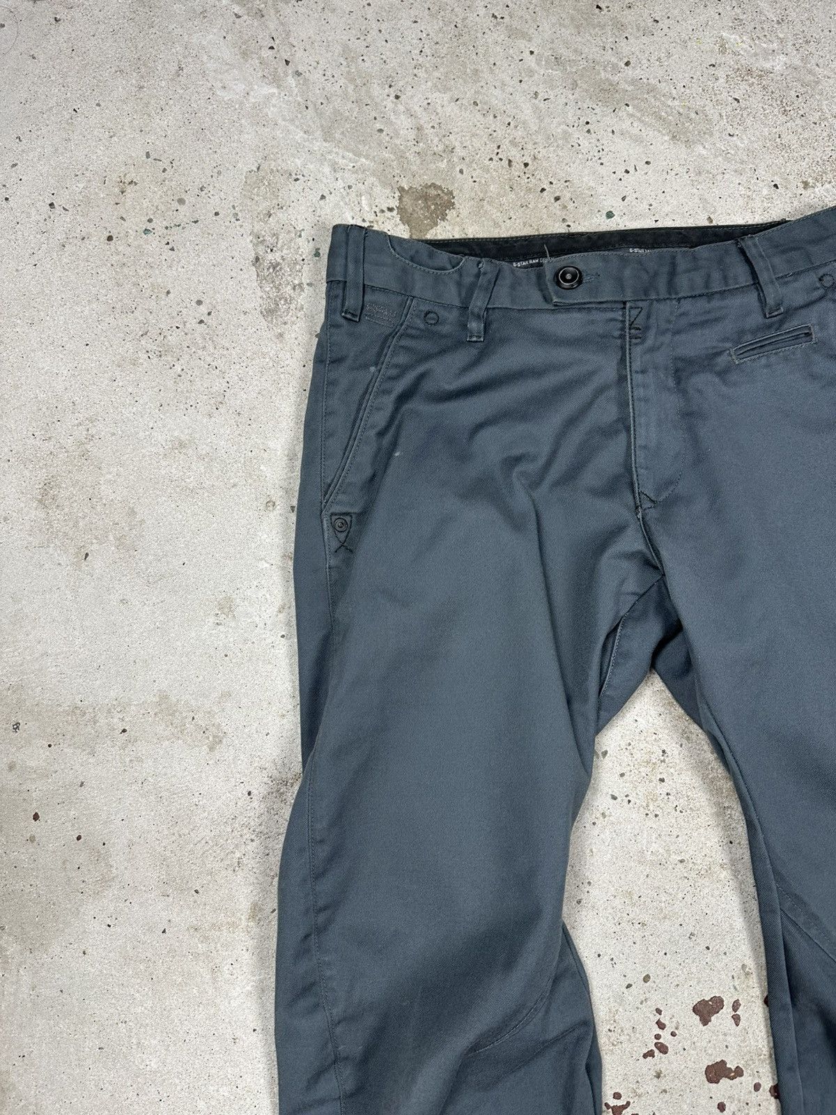 G-Star Vintage Y2K G Star Raw 3301 Chino Loose Tapered Pants Size US 31 - 5 Thumbnail