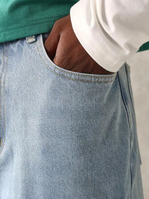 Jean Hazuki x Koga Carpenter Y2k Shorts Jorts Designer Denim Size US 36 / EU 52 - 5 Thumbnail
