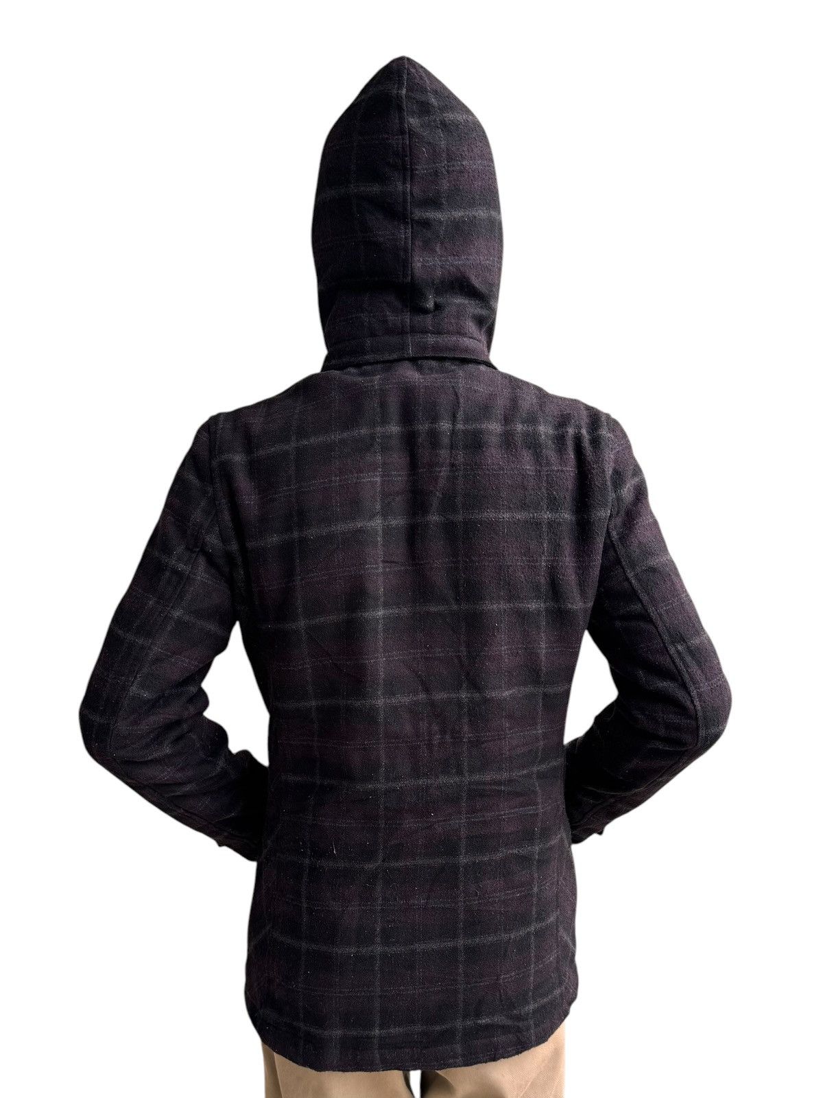 In The Attic 🔥 Japanese Brand In The Attic Black Plaid Jacket Size US S / EU 44-46 / 1 - 6 Thumbnail