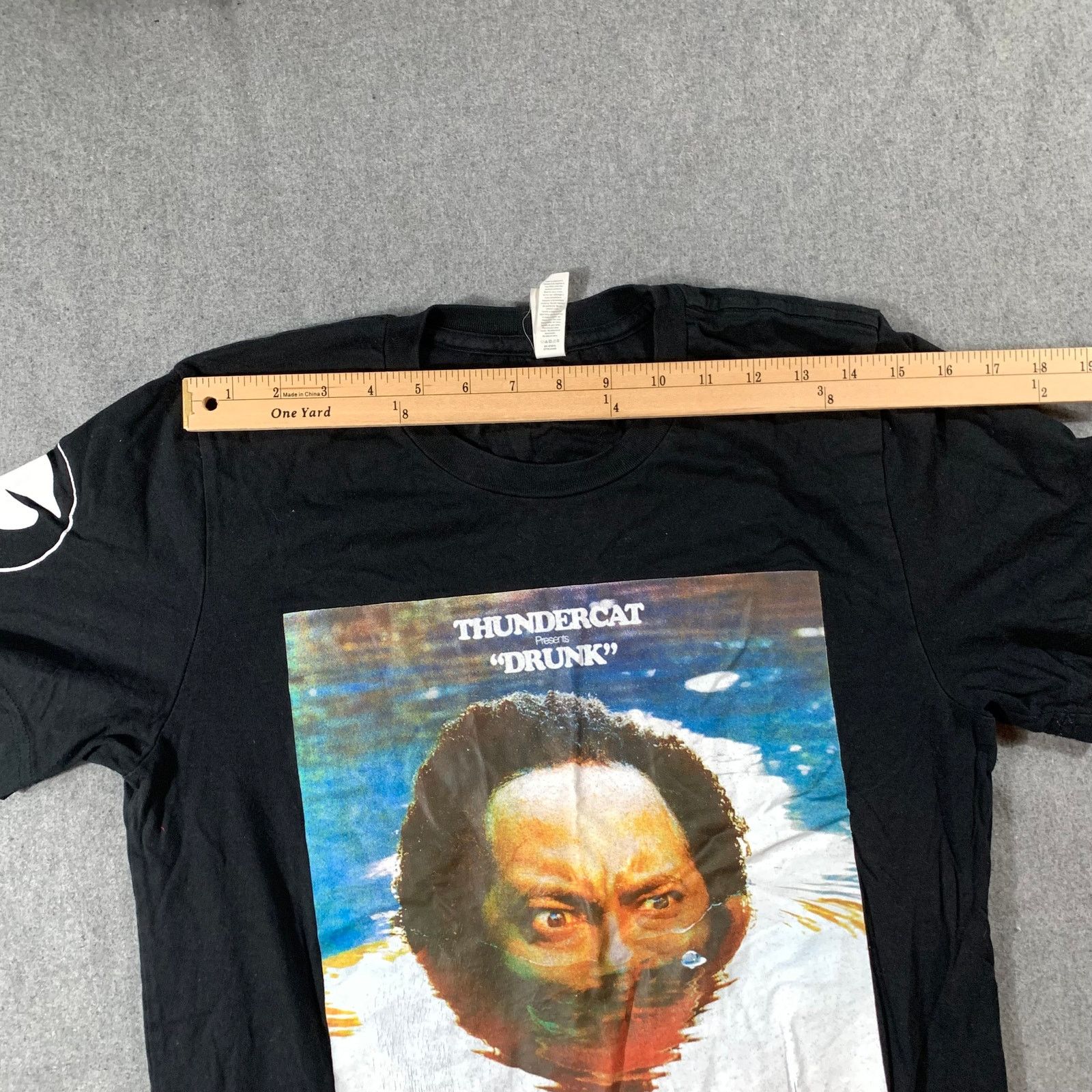 Canvas Drunk Shirt Adult Medium Black Casual Classic T Shirt Mens Size US M / EU 48-50 / 2 - 6 Thumbnail