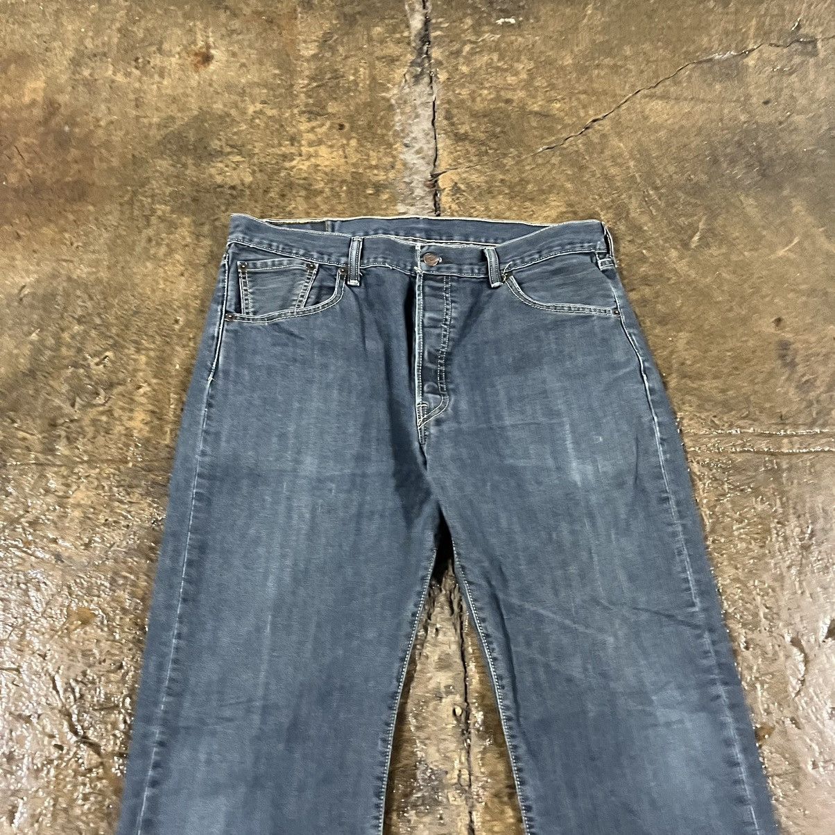 Levi's × Vintage Crazy Vintage Y2K Levi's 501 Button Fly Essential Jeans Size US 36 / EU 52 - 8 Thumbnail