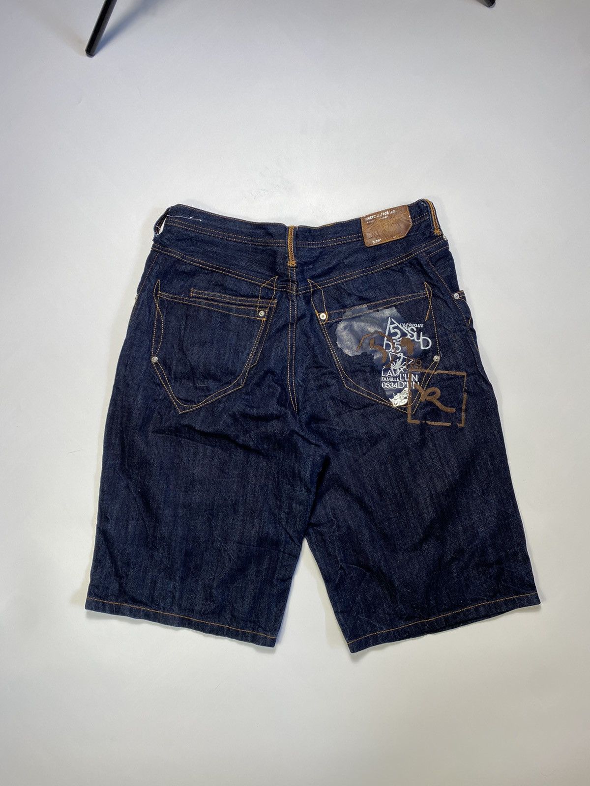 Rocawear Vintage Rocawear Baggy Denim y2k Rap Shorts Size 32 Size US 36 / EU 52 - 1 Thumbnail