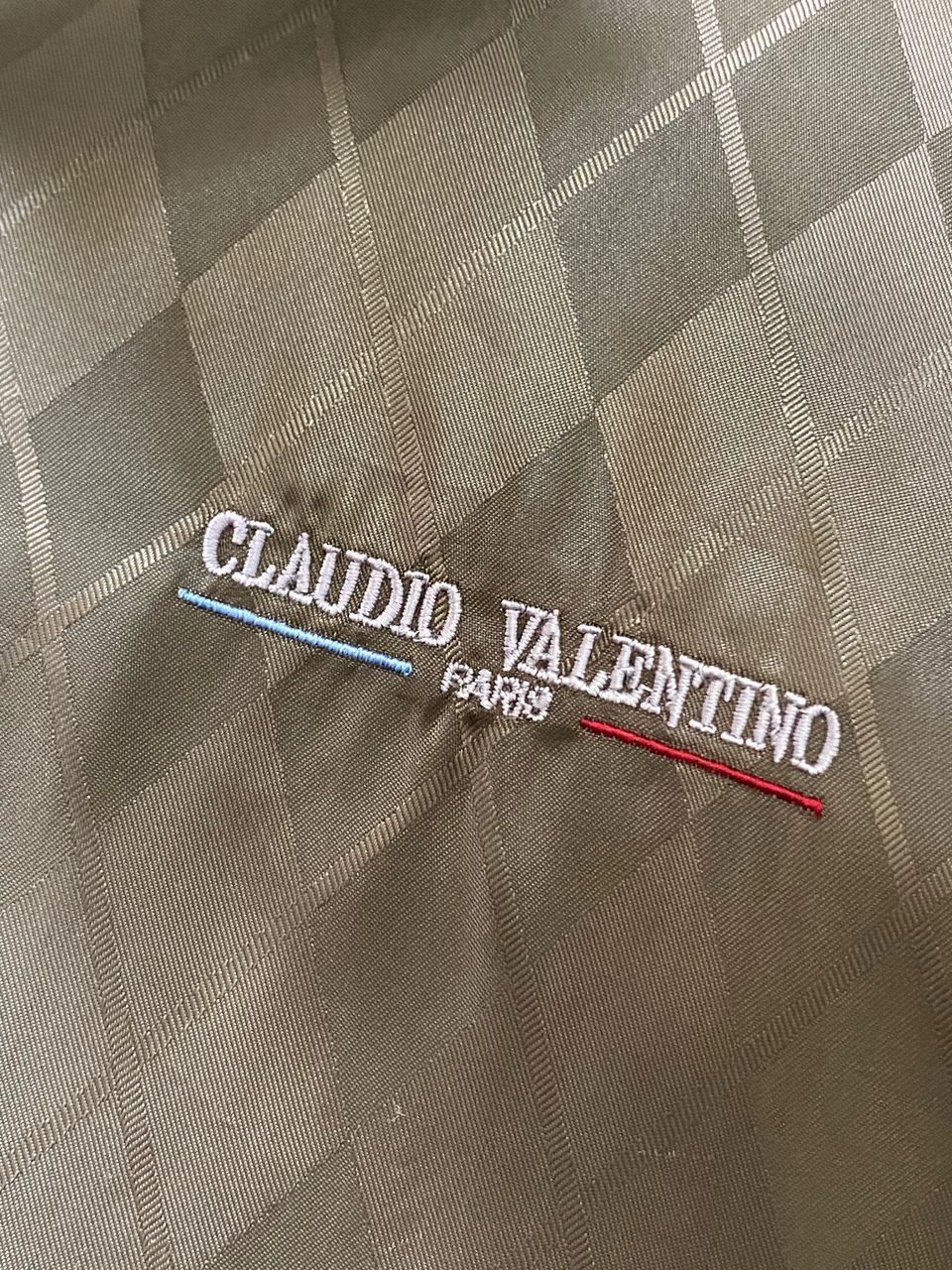 Designer × Valentino × Vintage Rare Claudio Valentino Paris Light Jacket Size US L / EU 52-54 / 3 - 4 Thumbnail