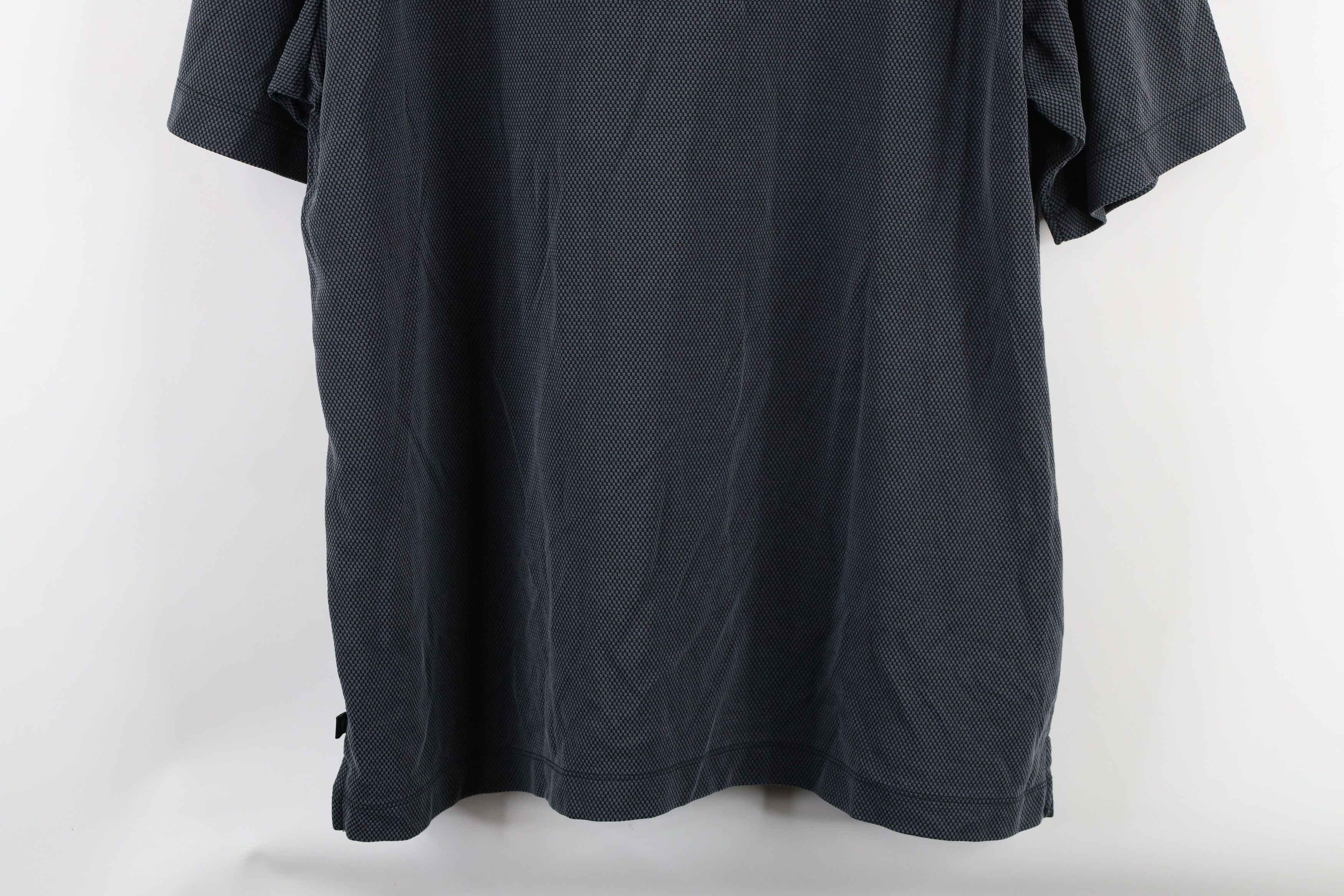 Tommy Bahama × Vintage Vintage Tommy Bahama Waffle Knit Golf Polo Shirt Gray Size US XL / EU 56 / 4 - 9 Thumbnail