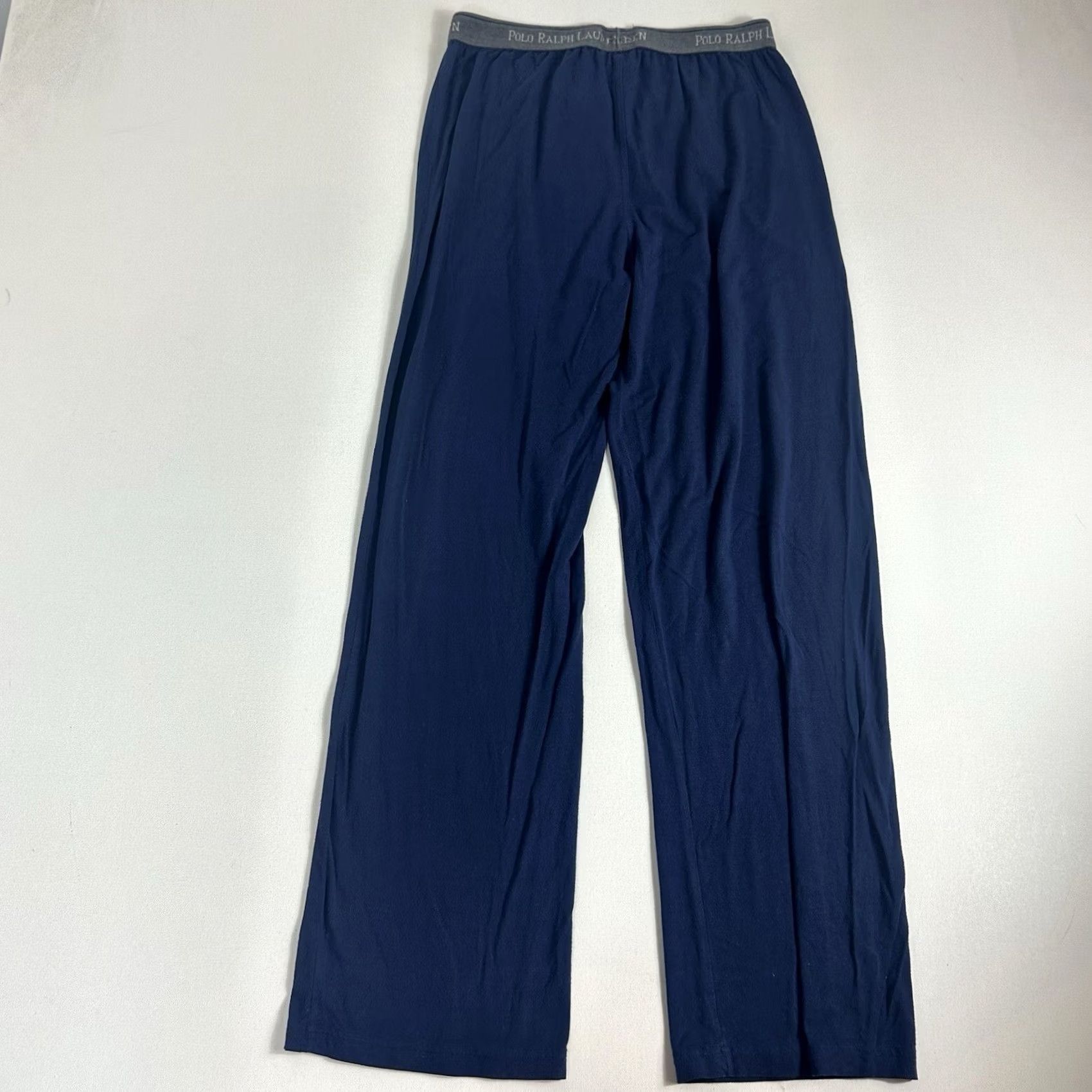 Polo Ralph Lauren POLO Ralph Lauren Sweat Pants Pajama Blue Mens M Fleece Cotton Sleepwear Casual Relaxed Fit Pants Size US M / EU 48-50 / 2 - 2 Thumbnail