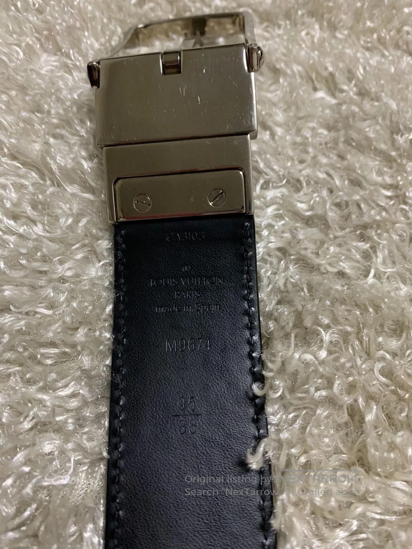 Louis Vuitton Louis Vuitton Men's Reversible Belt. Size ONE SIZE - 3 Thumbnail