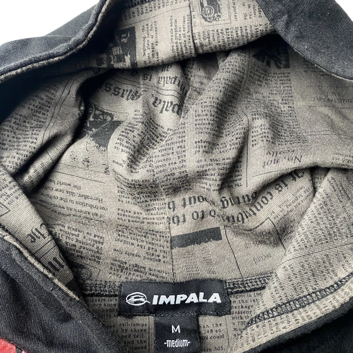 Hysteric Glamour 2000's Impala Desperate Poem Tattoo Hoodie Size US L / EU 52-54 / 3 - 7 Thumbnail