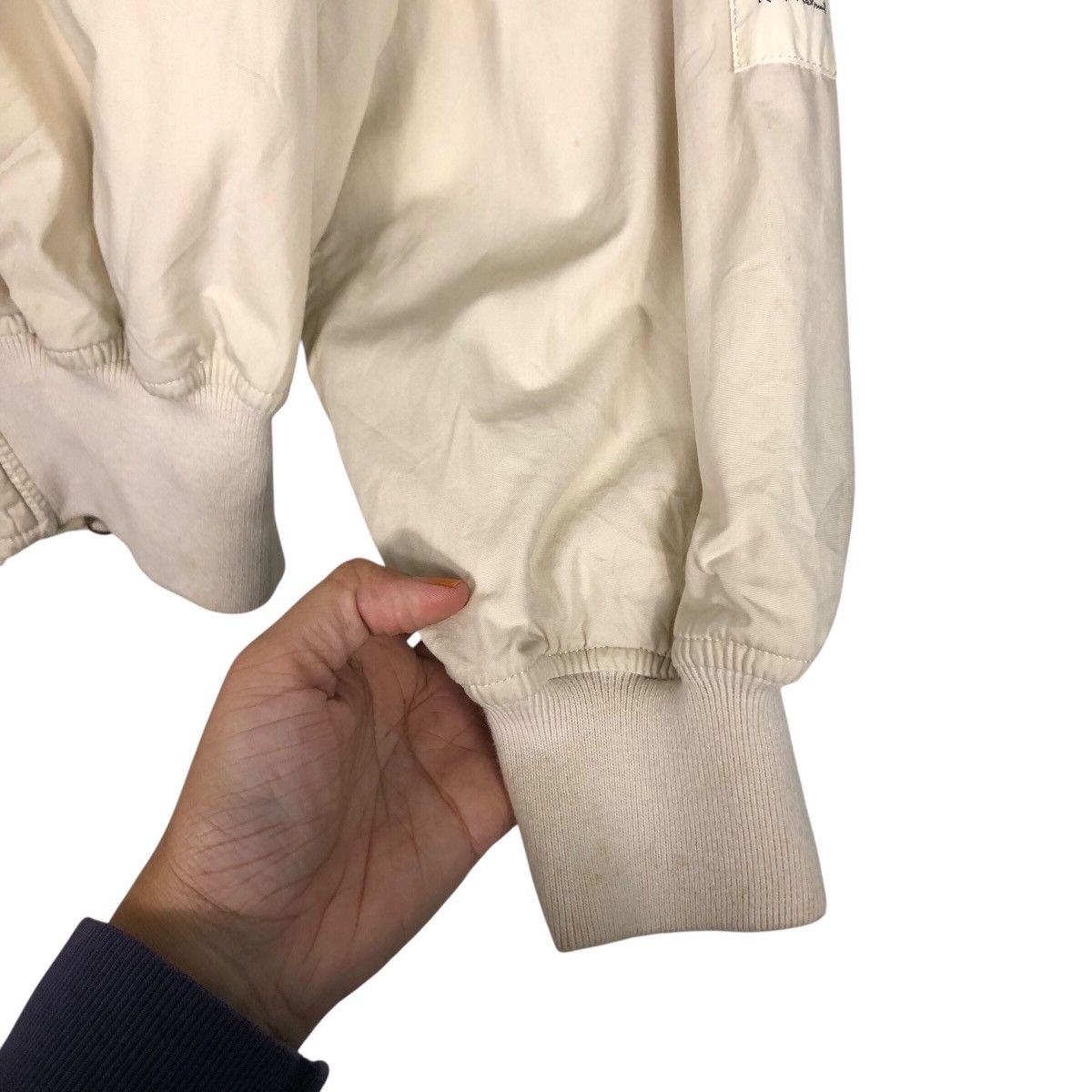 Japanese Brand 📌Vintage Bomber Jacket Karl Helmut Patches Issey Miyake Size US L / EU 52-54 / 3 - 16 Thumbnail