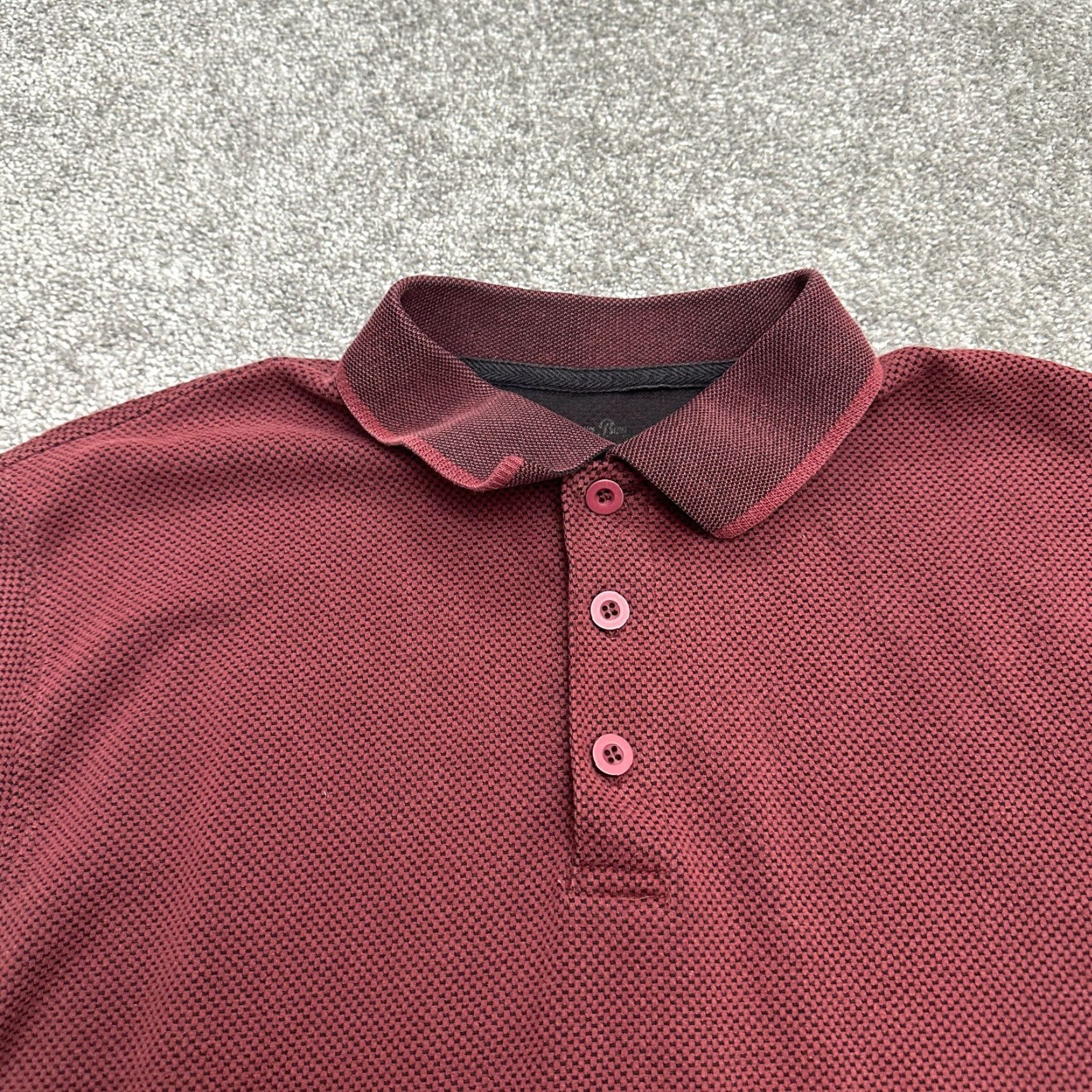 Vintage Marino Bay Polo Shirt Mens Large Red Short Sleeve Cotton Casual Outdoor Top Size US L / EU 52-54 / 3 - 3 Thumbnail