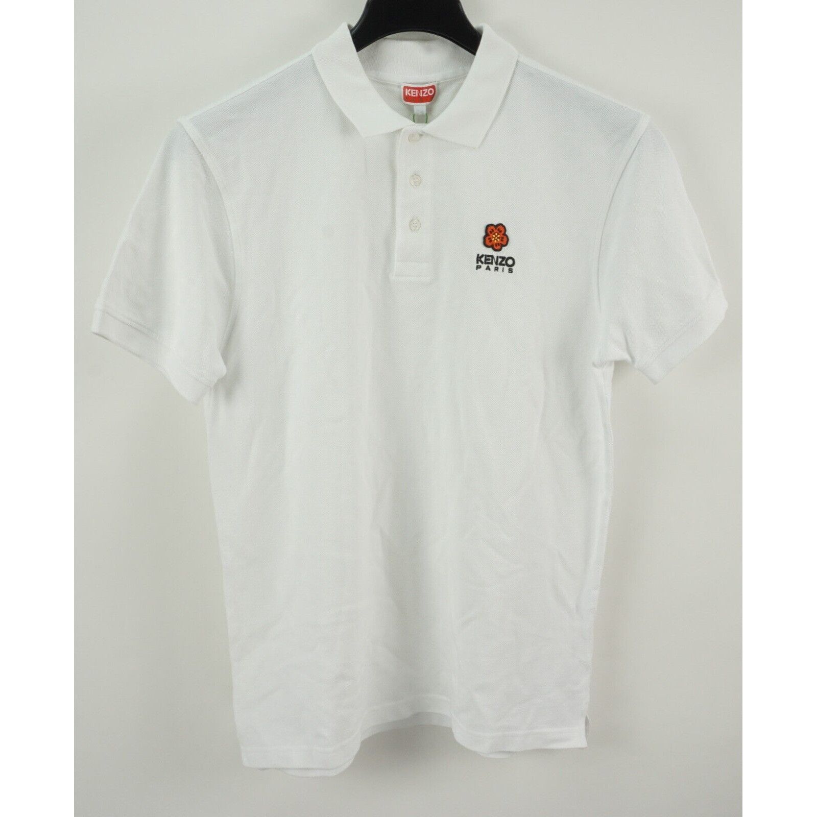 Kenzo New $230 KENZO Paris Crest Flower Logo Men's XL Polo Shirt Size US XL / EU 56 / 4 - 1 Thumbnail