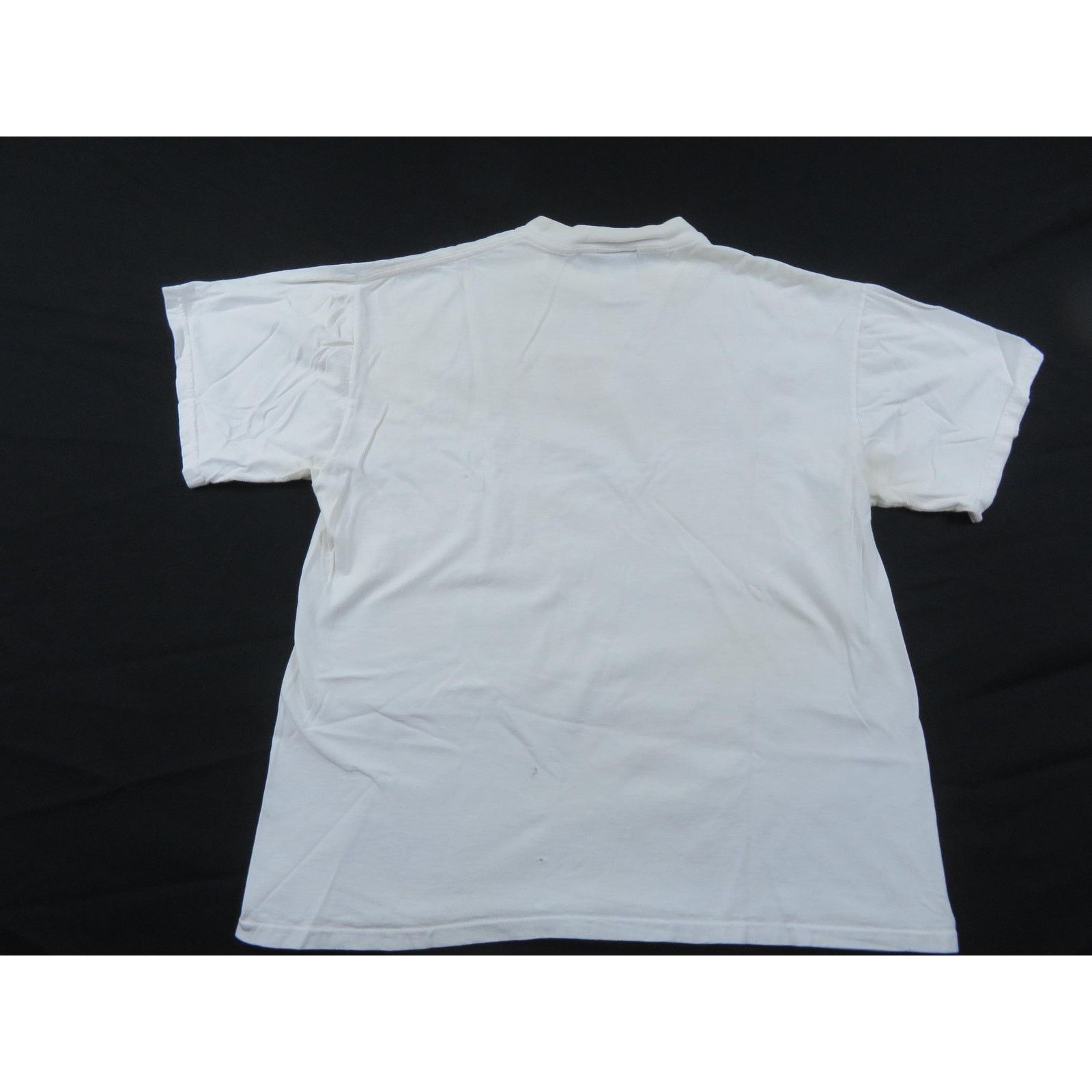 Other U DA MAN Black Moon Rap Song T-Shirt White Sz L 1990s Size US L / EU 52-54 / 3 - 3 Thumbnail