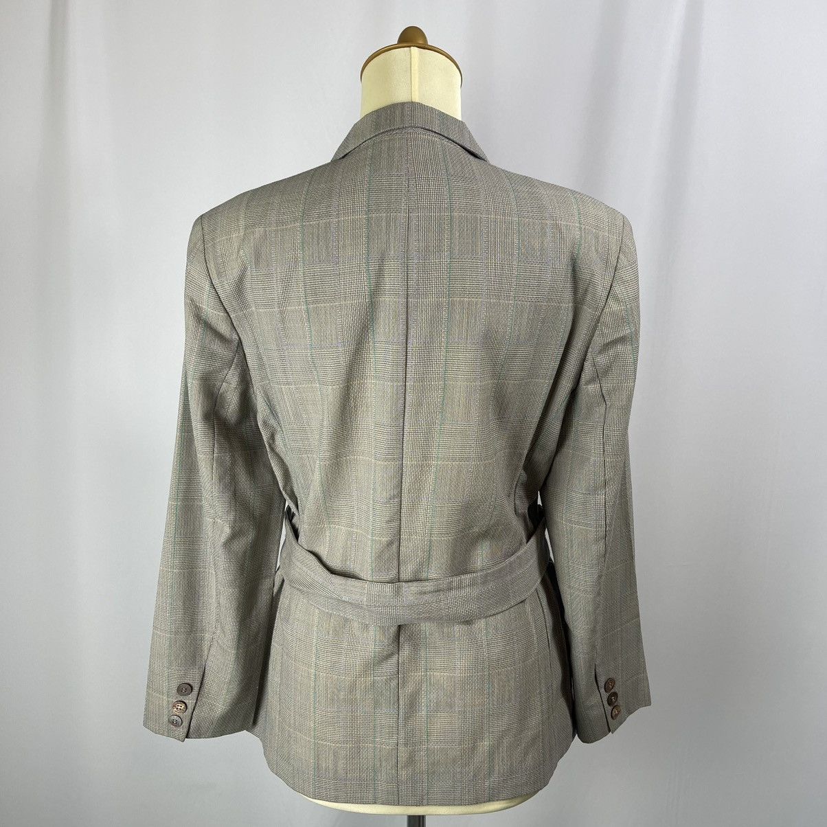 Trussardi Trussardi Sport Plaid Blazer - Classic and Elegant Size M / US 6-8 / IT 42-44 - 4 Thumbnail