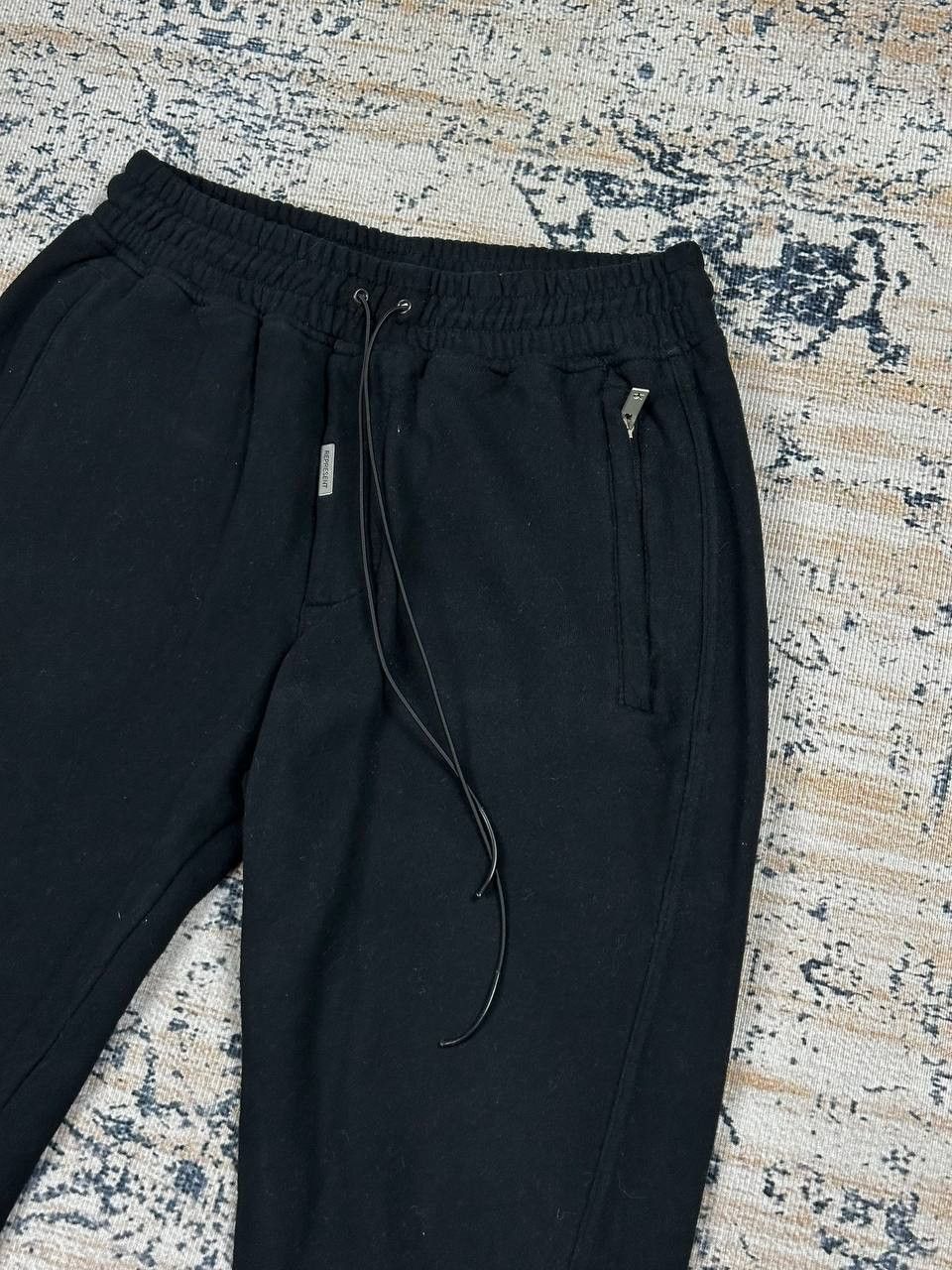 Represent Clo. Mens Represent Blanks Black Sweatpants Joggers y2k Size US 32 / EU 48 - 3 Thumbnail