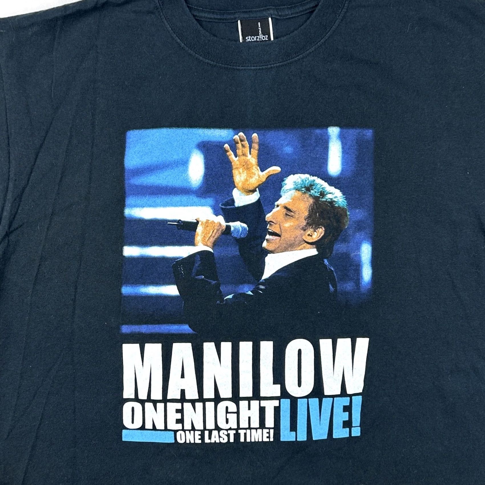 Vintage VINTAGE BARRY MANILOW ONE NIGHT ONE LAST TIME CONCERT T-Shirt LARGE tour 2004 Mens Size US L / EU 52-54 / 3 - 4 Thumbnail