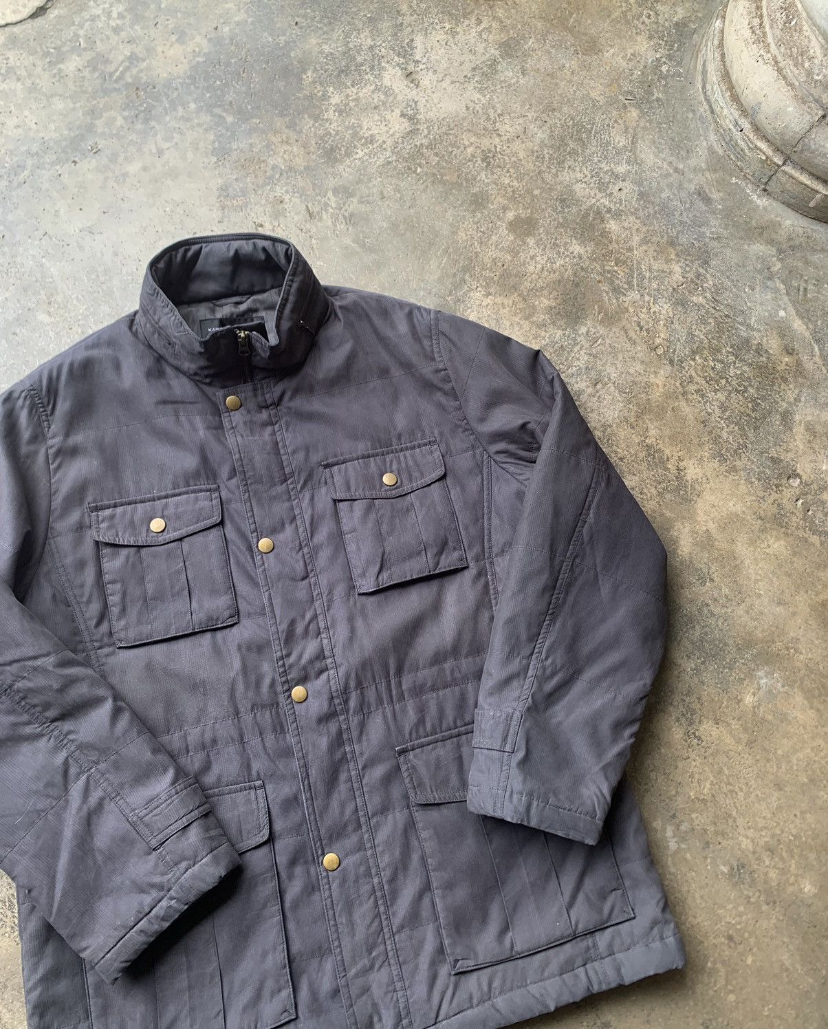 Kansai Yamamoto 🪖Vintage Kansai Yamamoto Utility Jacket Size US L / EU 52-54 / 3 - 5 Thumbnail