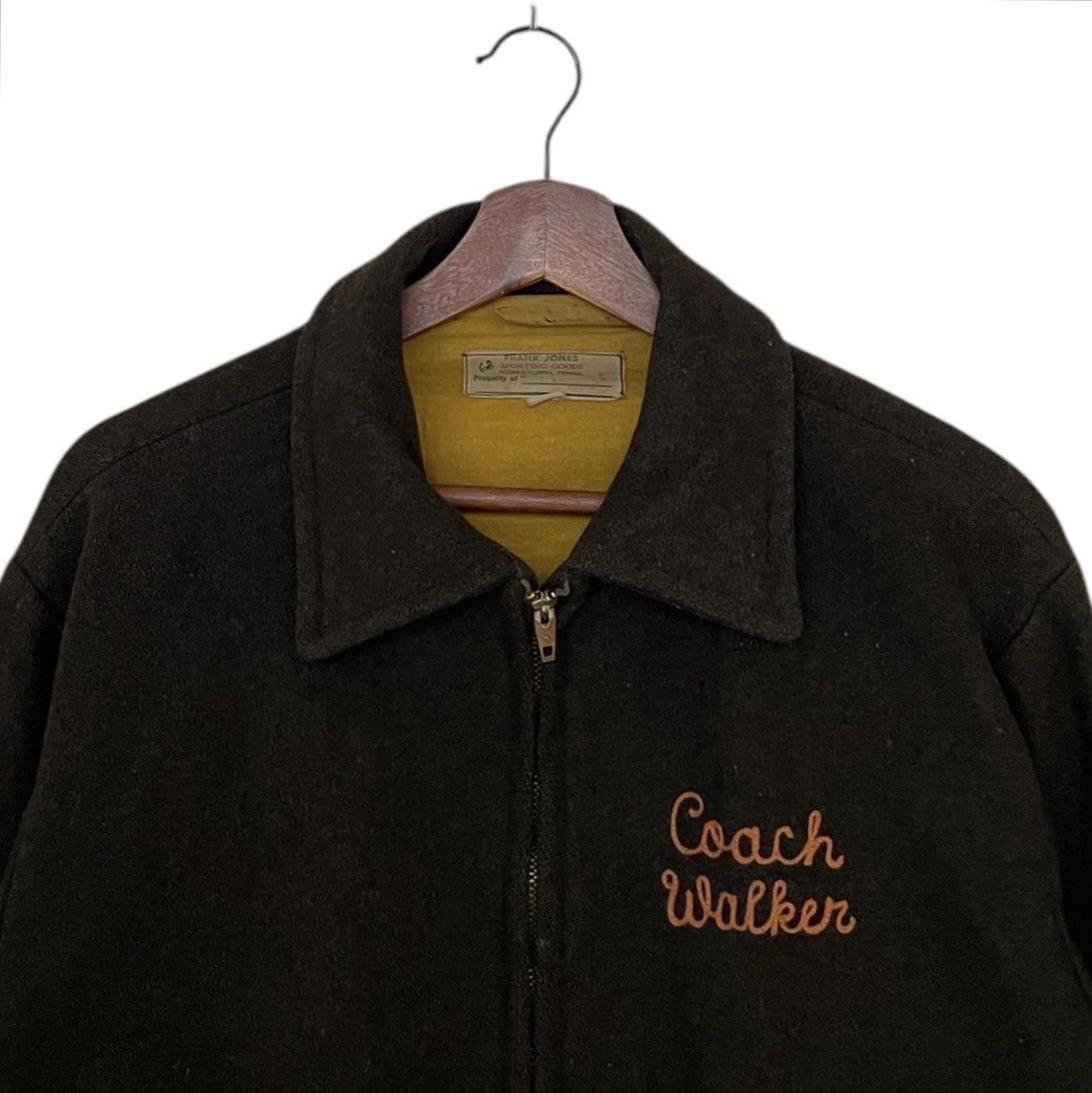 Vintage True Vintage Frank Jones Conmar Zipper Varsity Jacket 1950s Size US L / EU 52-54 / 3 - 7 Thumbnail