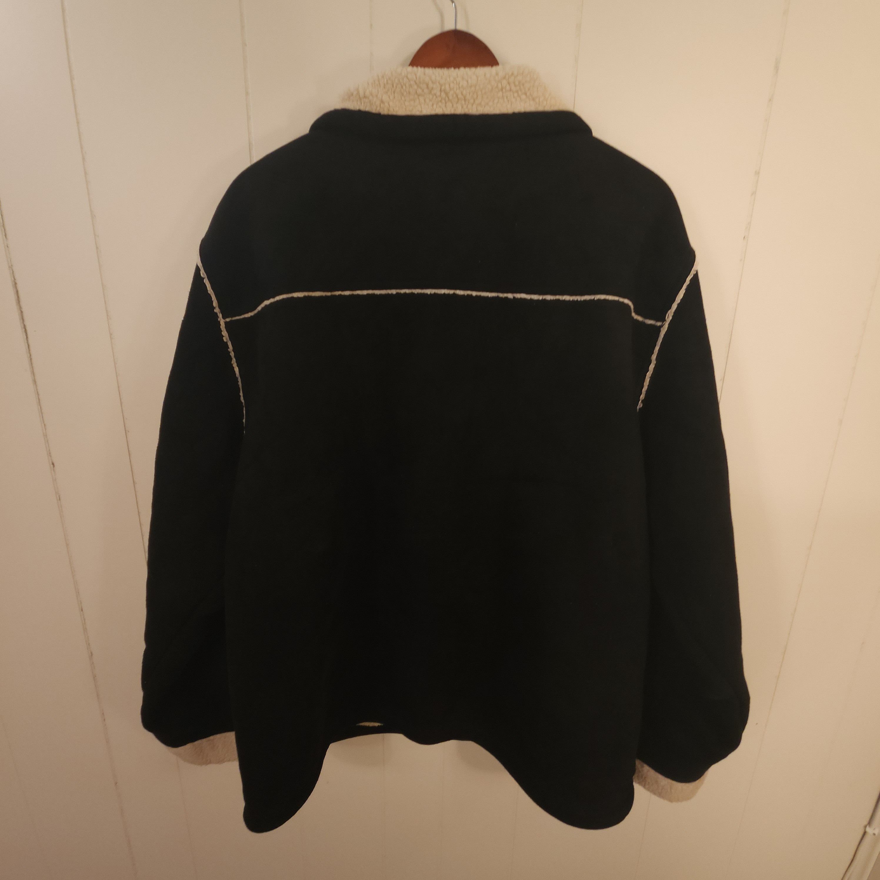 Japanese Brand × Vintage Vintage Sherpa Shearling Style Jacket Size US XL / EU 56 / 4 - 2 Thumbnail
