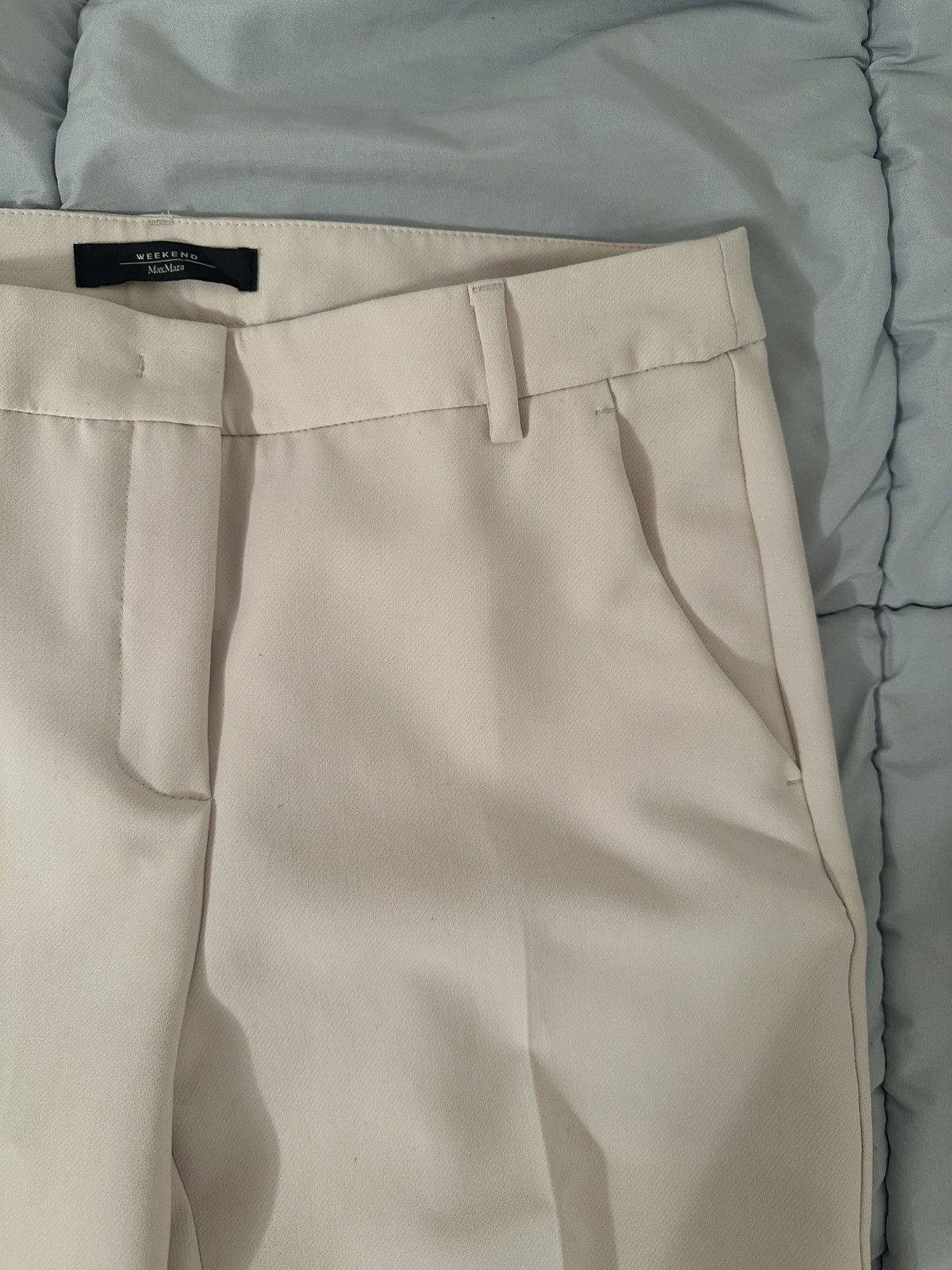 Weekend Max Mara Weekend Max Mara - High Waisted Capri Sand Size 32" / US 10 / IT 46 - 6 Thumbnail