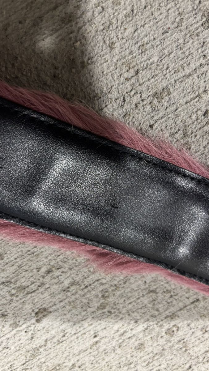 Prada Prada Fur Belt Size 30 - 21 Thumbnail