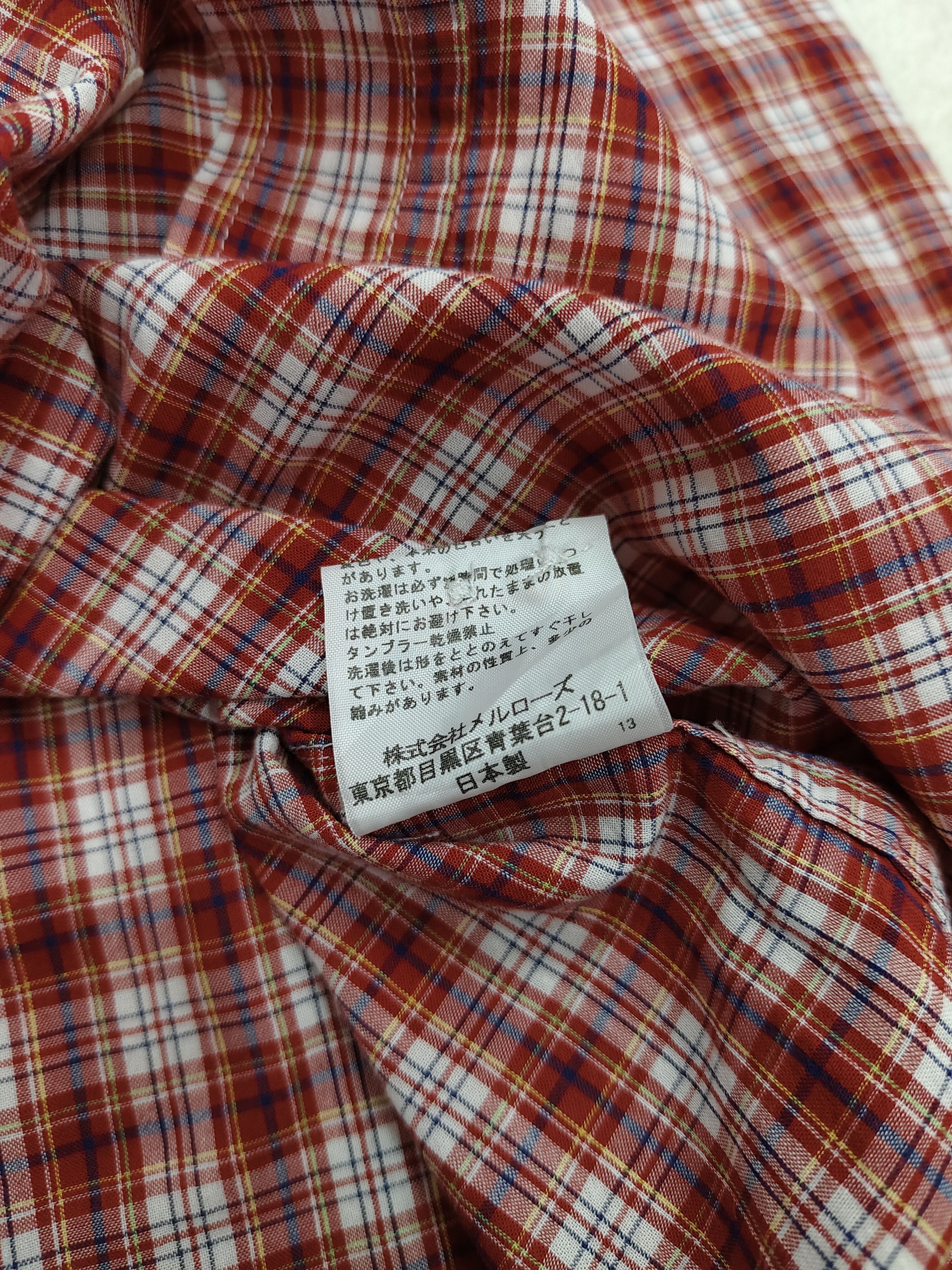 Karl Helmut 🇯🇵Karl Helmut🇯🇵 Dogs Embroidered Tartan Shirt Size US L / EU 52-54 / 3 - 7 Thumbnail