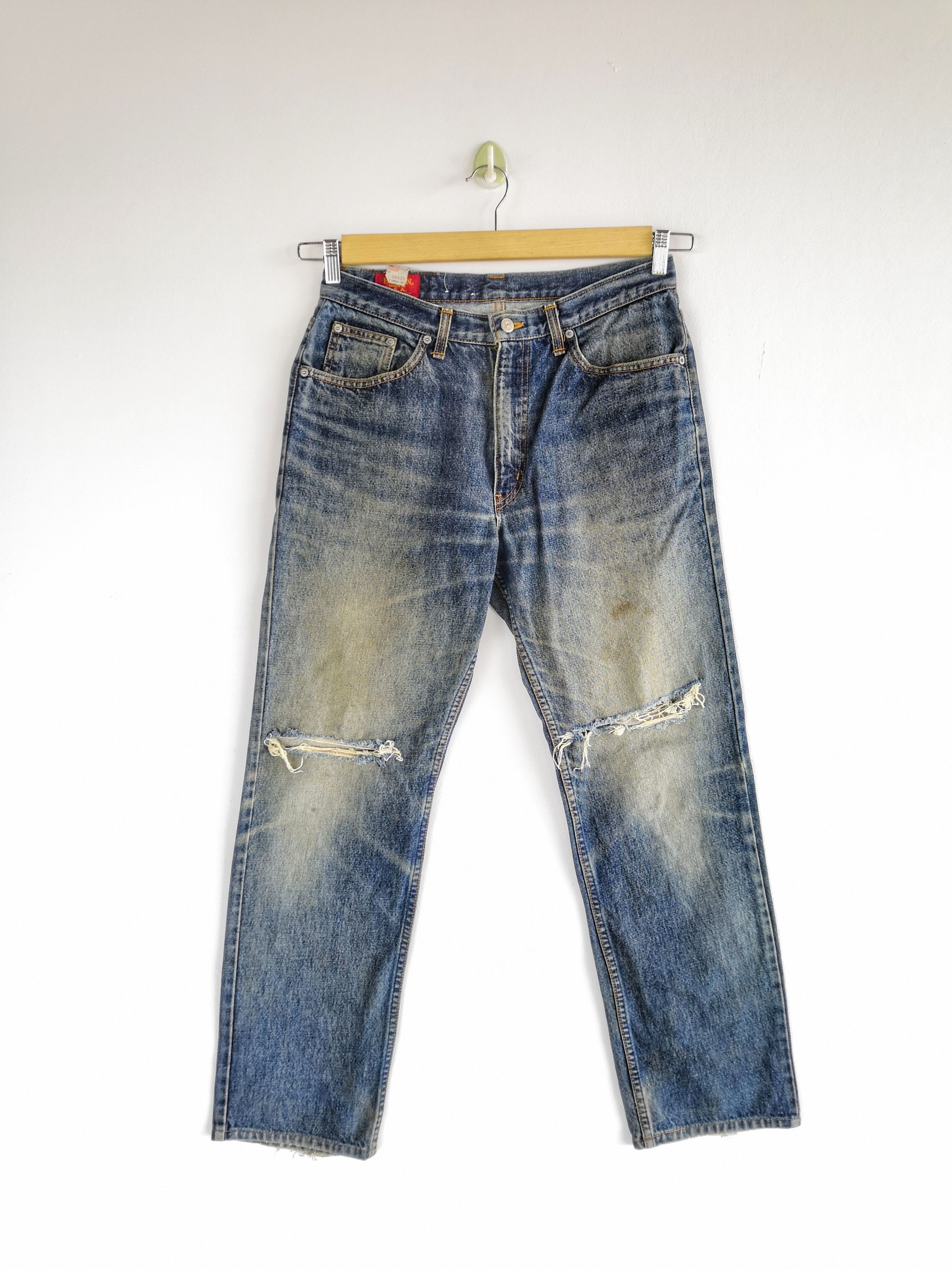 Edwin Distressed Rusty Japanese Jeans Vintage Japanese Denim Pants Size US 30 / EU 46 - 1 Thumbnail
