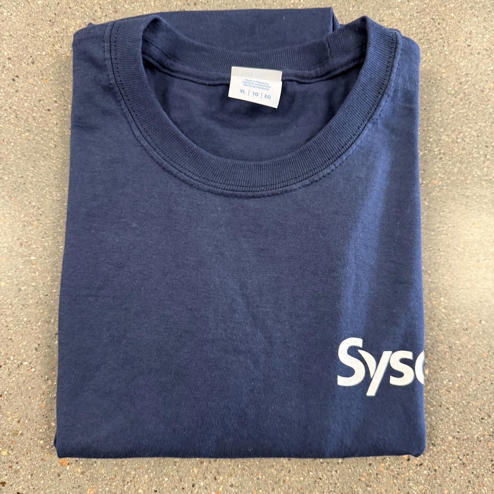 Designer Vtg Sysco Food Corp T-shirt Port & Company XL Size US XL / EU 56 / 4 - 7 Thumbnail