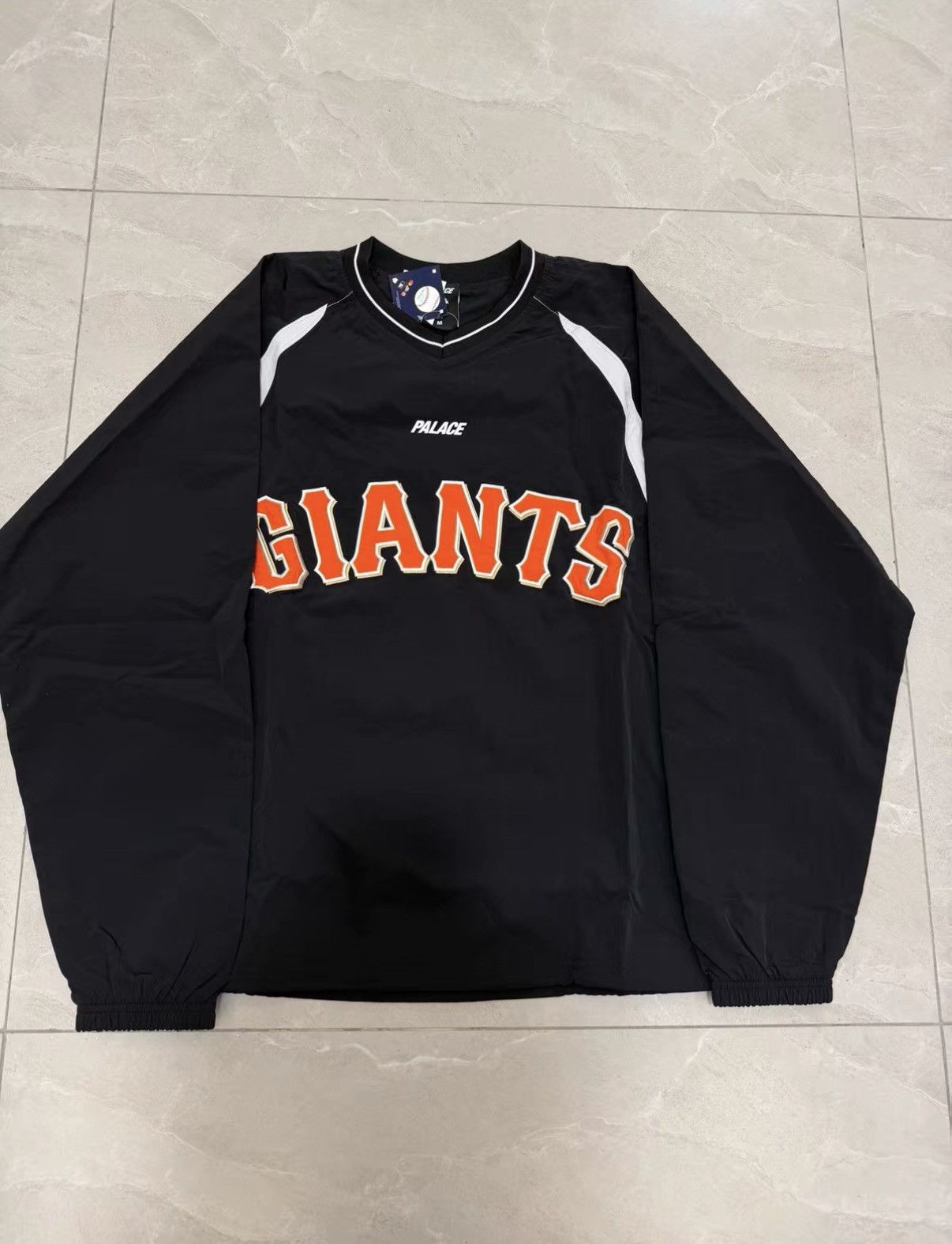 Palace PALACE × San Francisco Giants SS26 Logo Print Hoodie J34 Size US M / EU 48-50 / 2 - 1 Thumbnail
