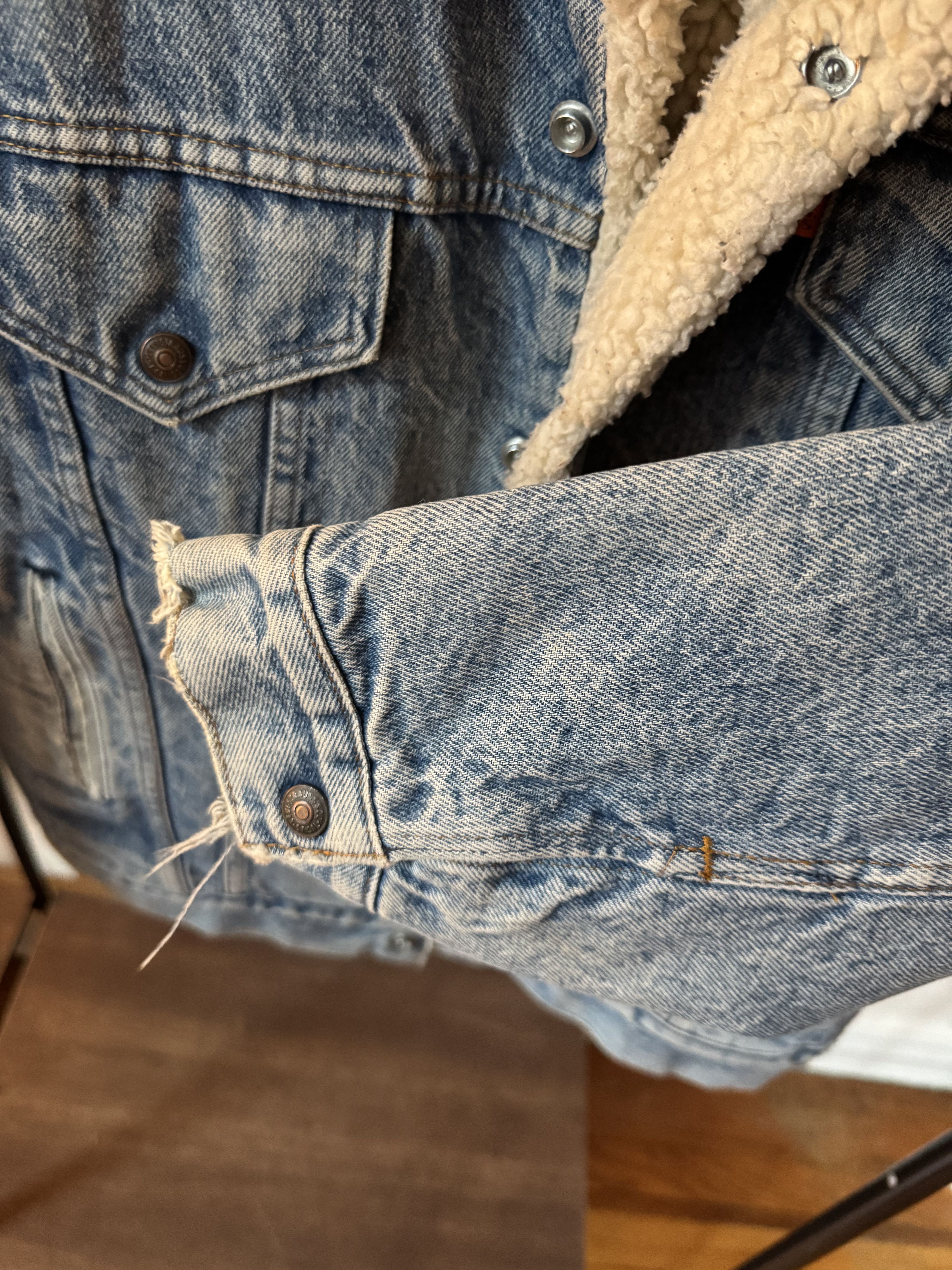 Levi's Vintage Clothing Vintage Levi’s Orange Label Sherpa Jacket Size US L / EU 52-54 / 3 - 6 Thumbnail
