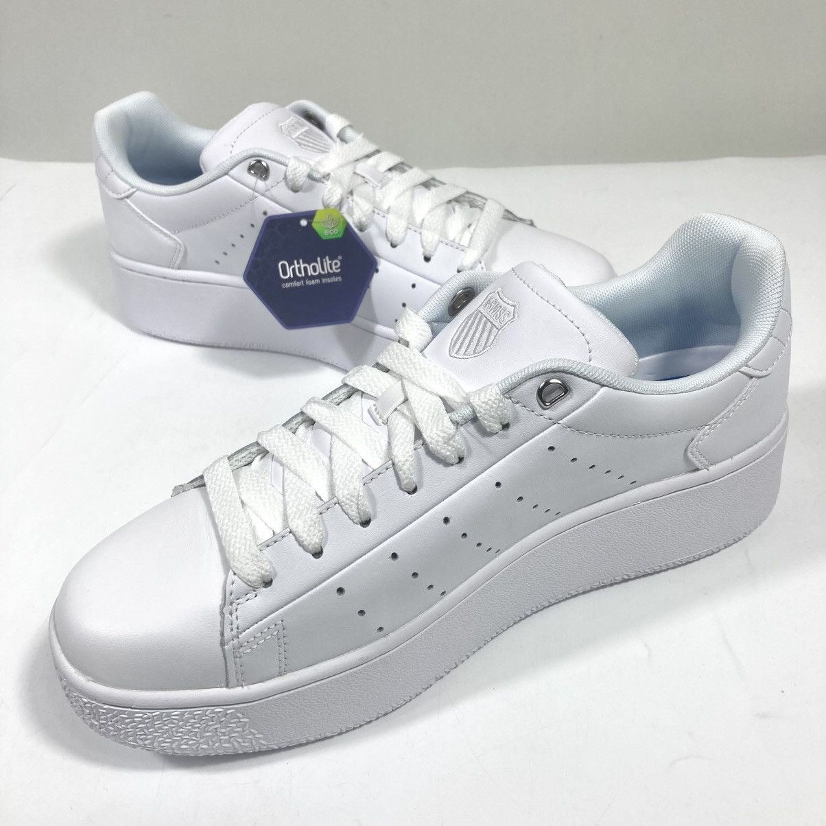 K-Swiss K-Swiss Classic PF Platform Sneakers White Size 10 US NEW Size US 10 / IT 40 - 5 Thumbnail
