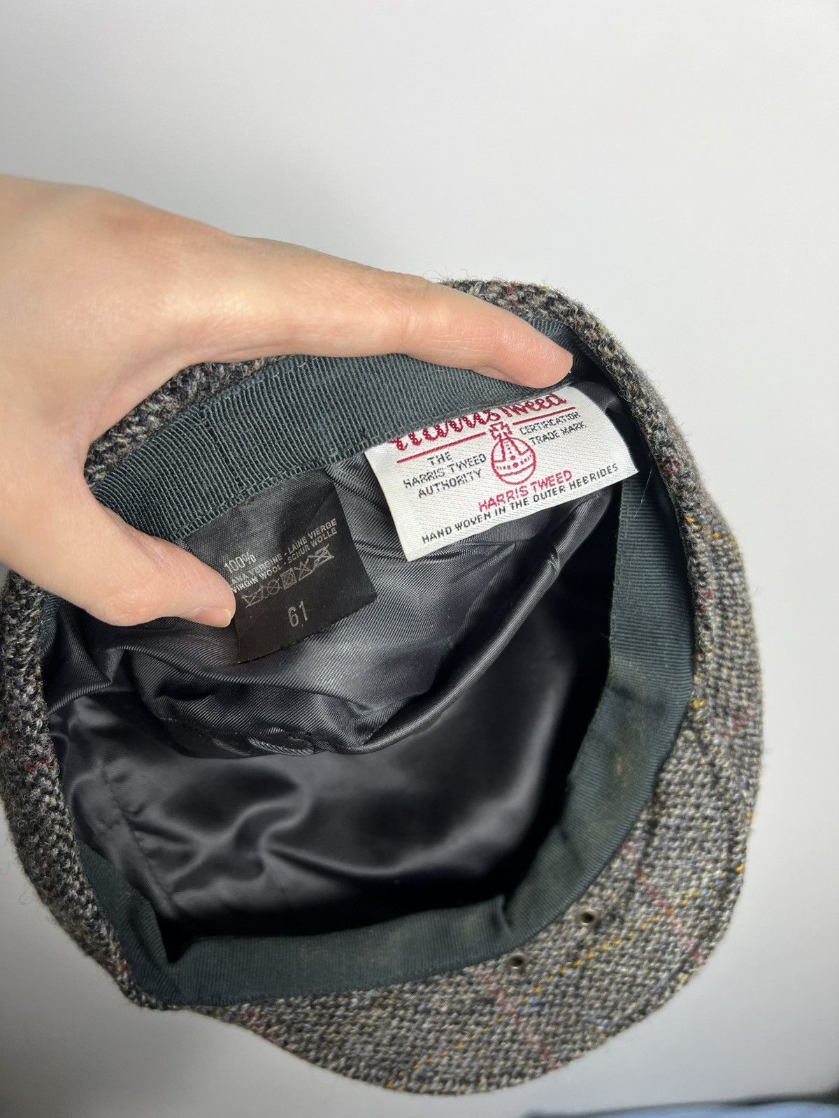 Harris Tweed × Vintage Cap Harris Tweed 100% wool vintage Size ONE SIZE - 3 Thumbnail