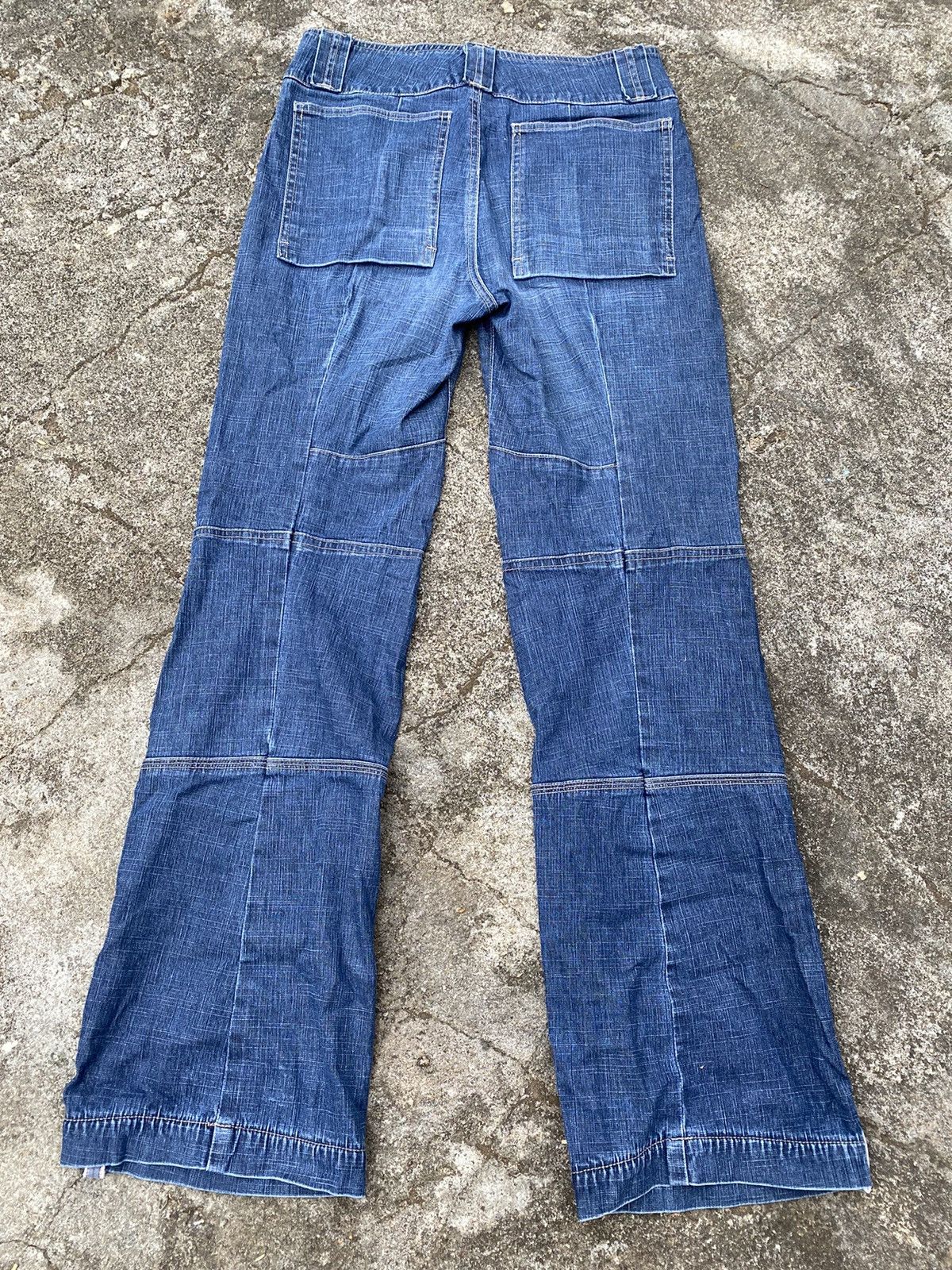 If Six Was Nine × Marithe + Francois Girbaud MFG Flared Size US 27 - 2 Thumbnail