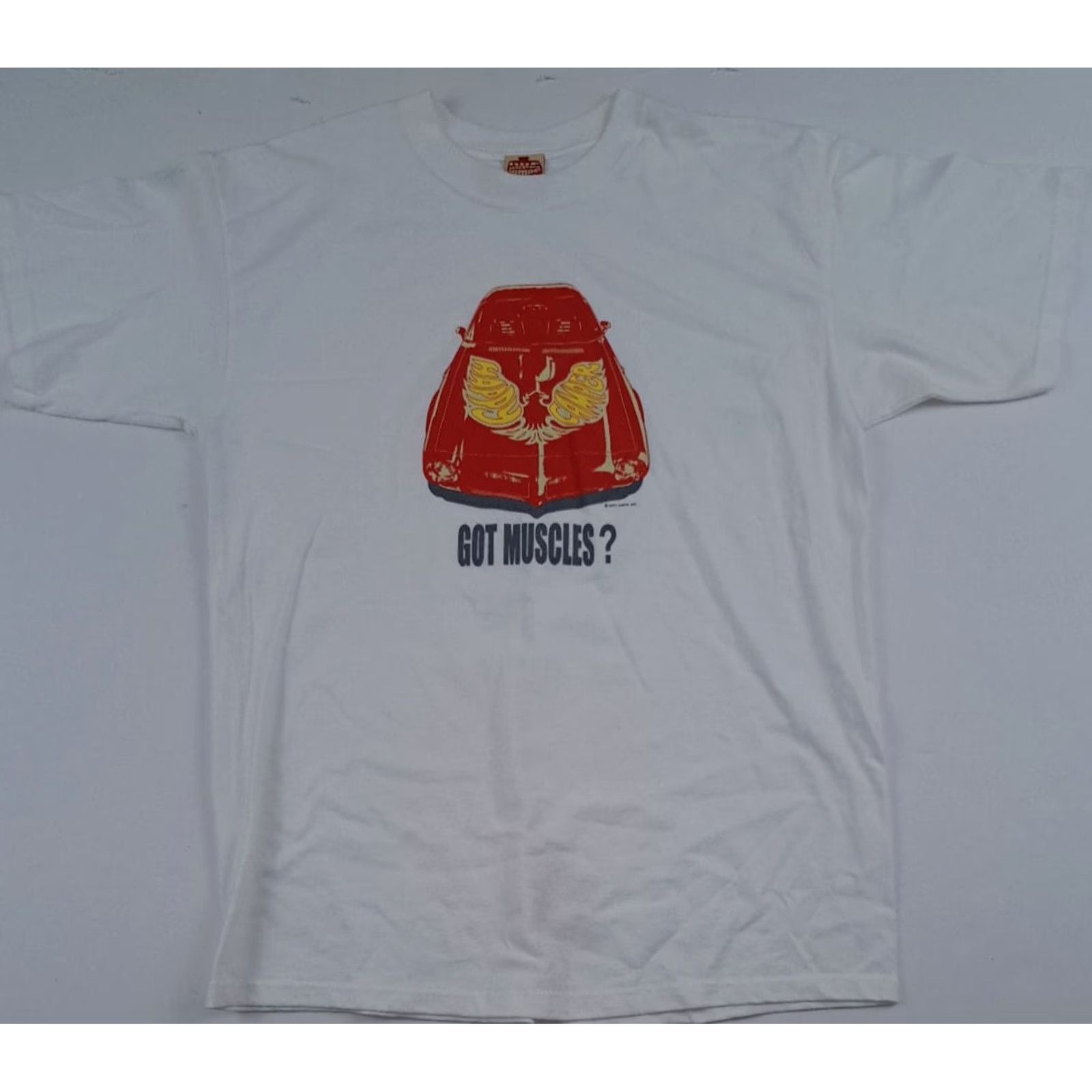 Vintage VINTAGE Happy Camper 1976 Trans Am T-Shirt L White USA Unisex Adults Short Sleeve Made in USA Mens Women Girls Boys Size US L / EU 52-54 / 3 - 2 Thumbnail