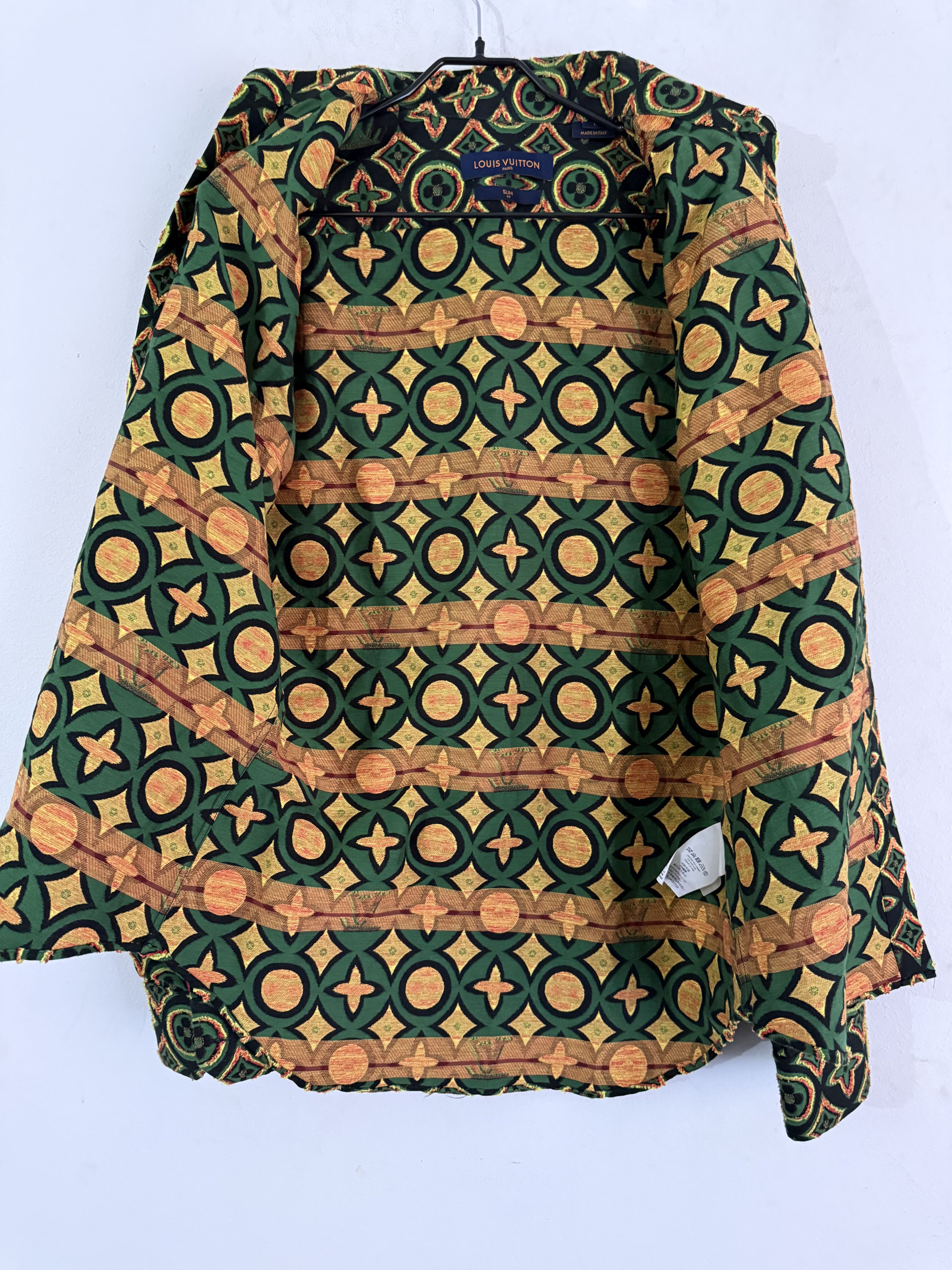 Louis Vuitton LV Jacquard Fil Coupé Shirt Size US L / EU 52-54 / 3 - 6 Thumbnail