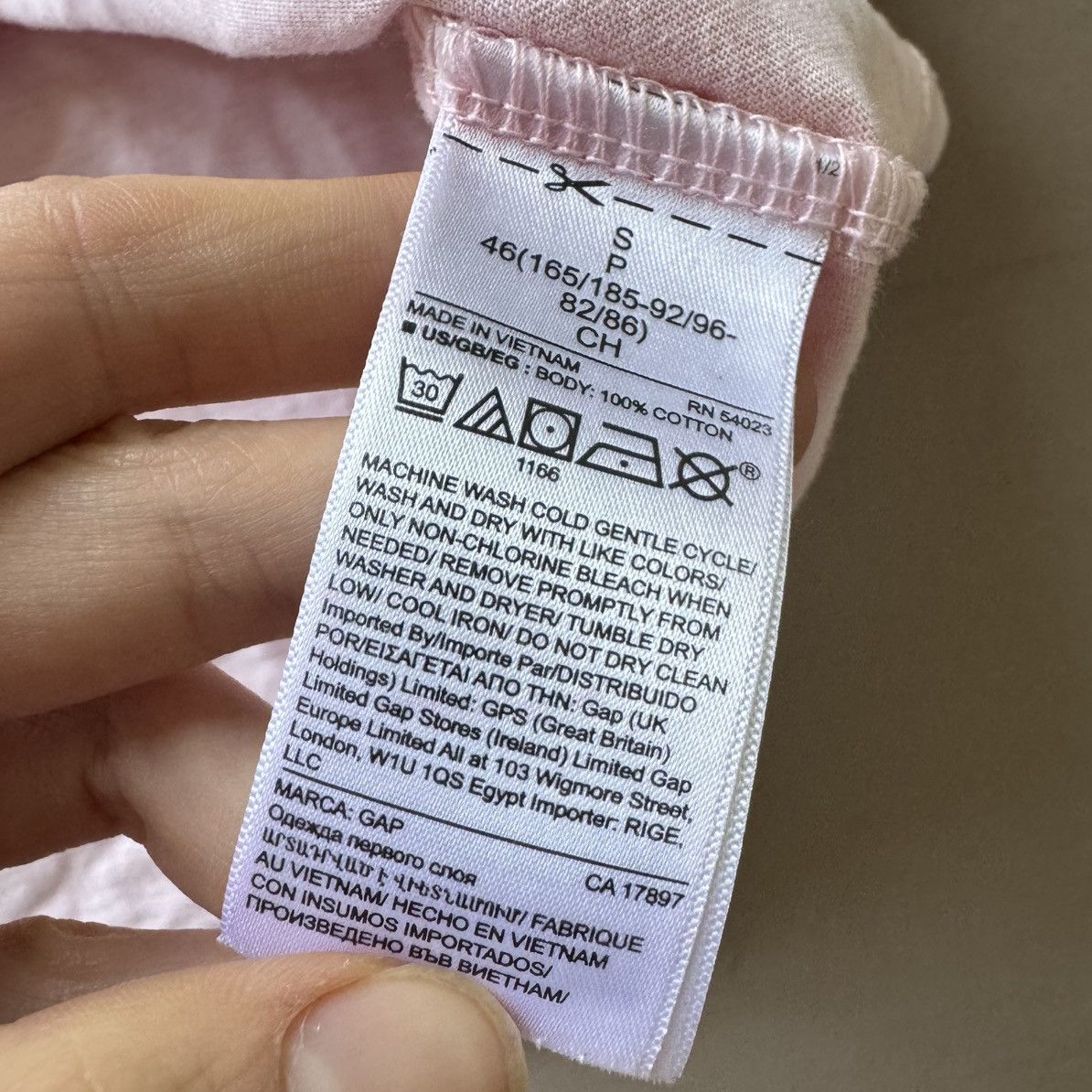 Gap Gap Vintage Soft Polo Shirt Size US S / EU 44-46 / 1 - 7 Thumbnail