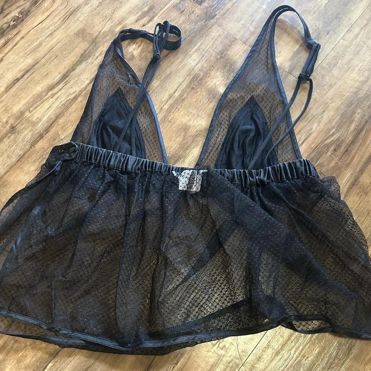 Victoria's Secret Victoria's Secret Black Camisole M Vintage Size M / US 6-8 / IT 42-44 - 2 Thumbnail