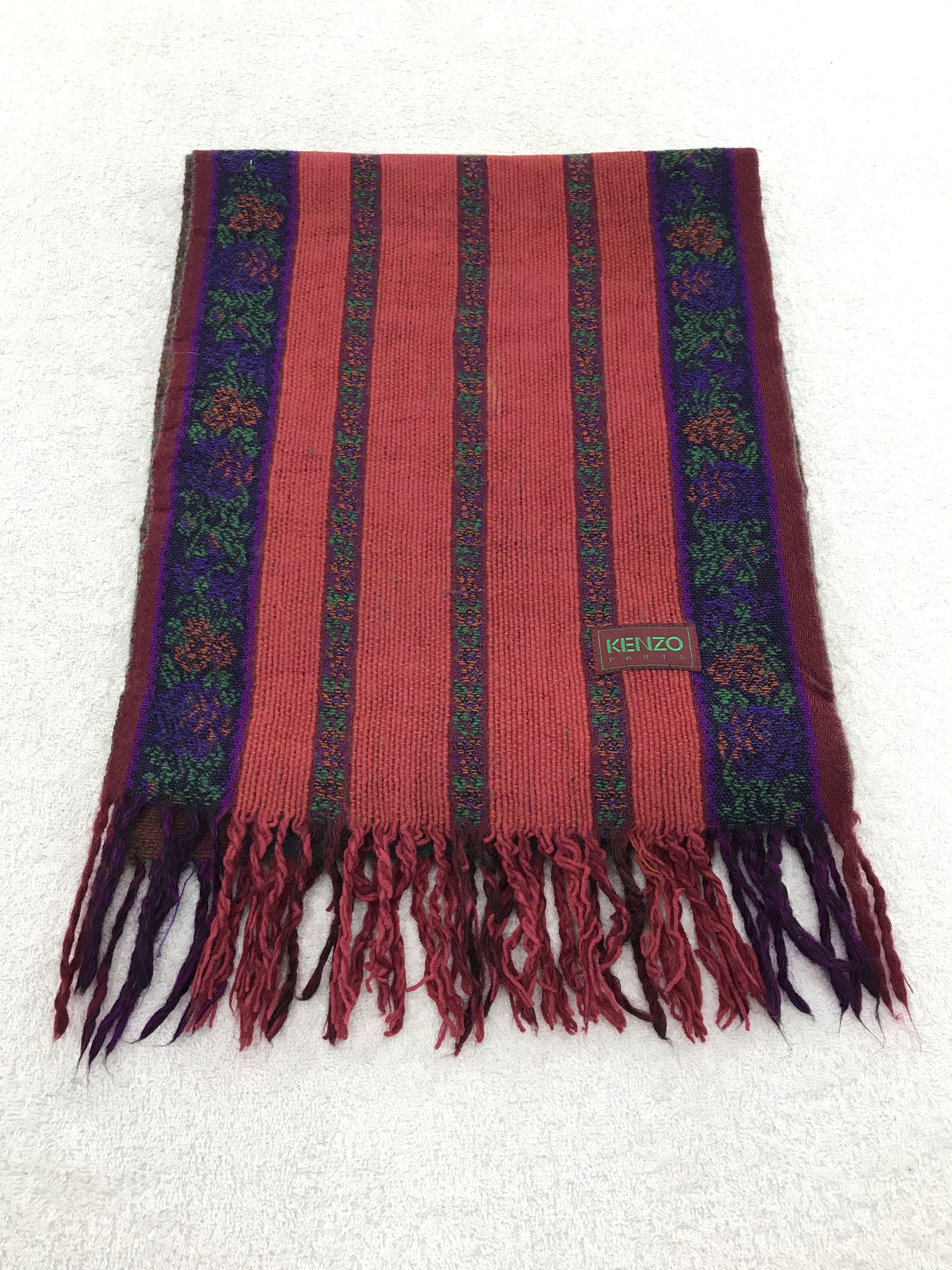 Kenzo Kenzo Scarf / Muffler / Neckwear - WW1173 Size ONE SIZE - 2 Thumbnail