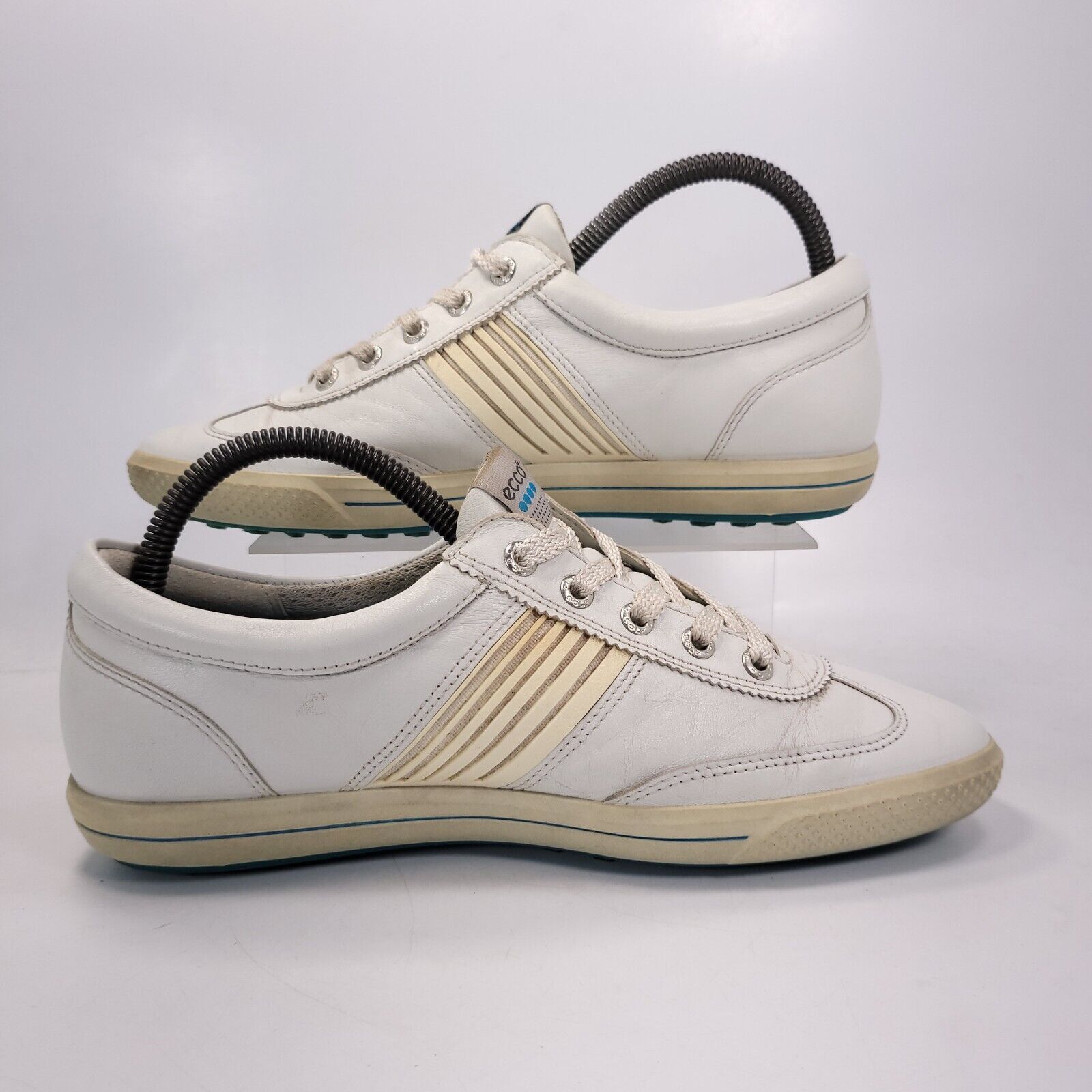 Ecco Ecco Athletic Leather Golf Shoe Womens Size 9 39 Beige White Size US 9 / IT 39 - 6 Thumbnail