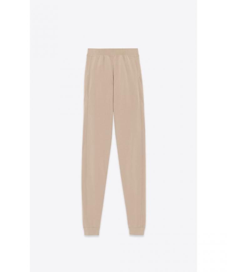 Saint Laurent Paris o1s1wg111124 Sweatpants in Wool in Beige Size 30" / US 8 / IT 44 - 1 Thumbnail