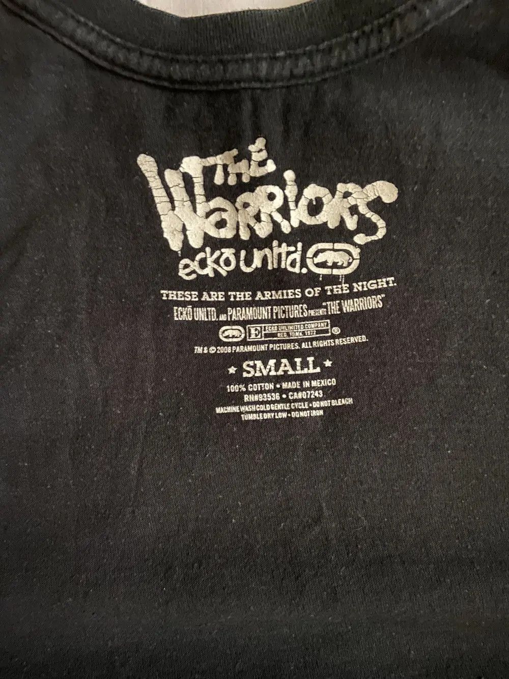 Ecko Unltd. VERY RARE VINTAGE 00’S THE WARRIORS ECKO T SHIRT GAME TEE Size US S / EU 44-46 / 1 - 6 Thumbnail