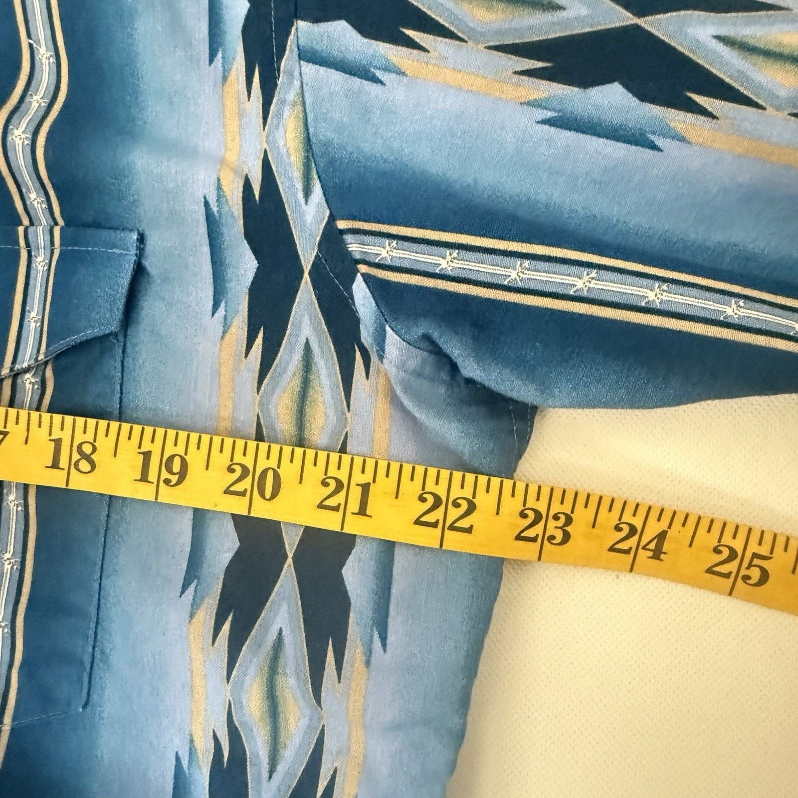 Panhandle Slim Vtg Panhandle Slim Pearl Snap Western Shirt Aztec Barb Wire Size US L / EU 52-54 / 3 - 6 Thumbnail