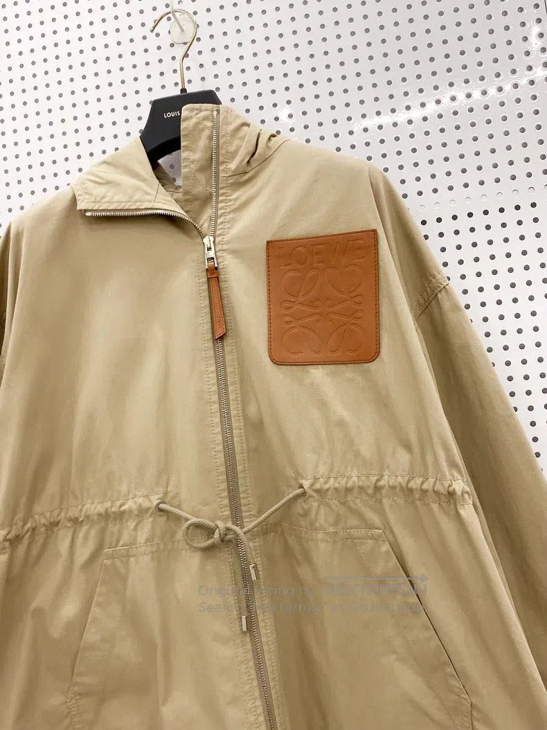 Loewe Loewe Khaki Trench Coat Size XS / US 0-2 / IT 36-38 - 2 Thumbnail