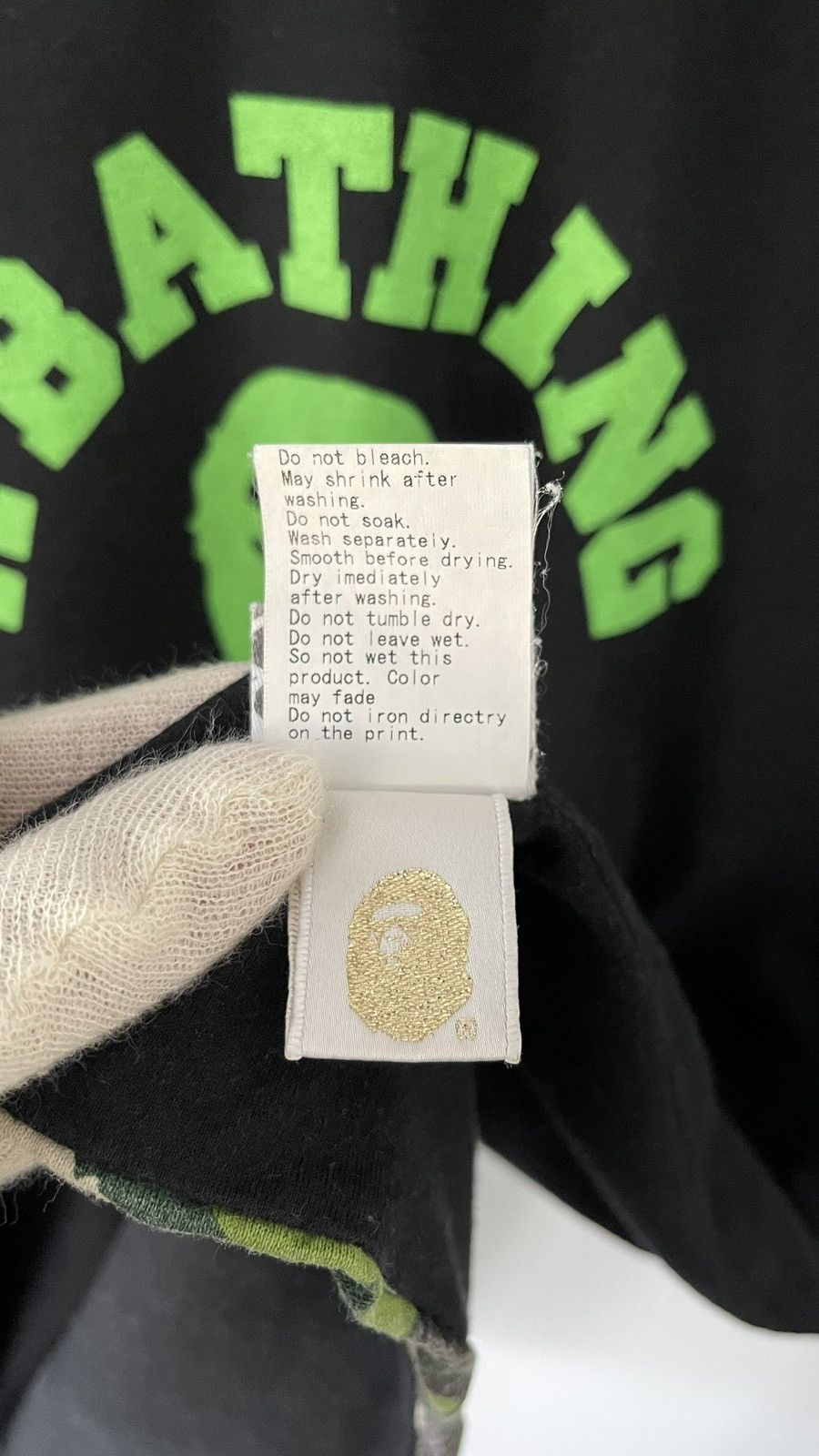 Bape Bape Reversible Camo Tee Size US M / EU 48-50 / 2 - 8 Thumbnail