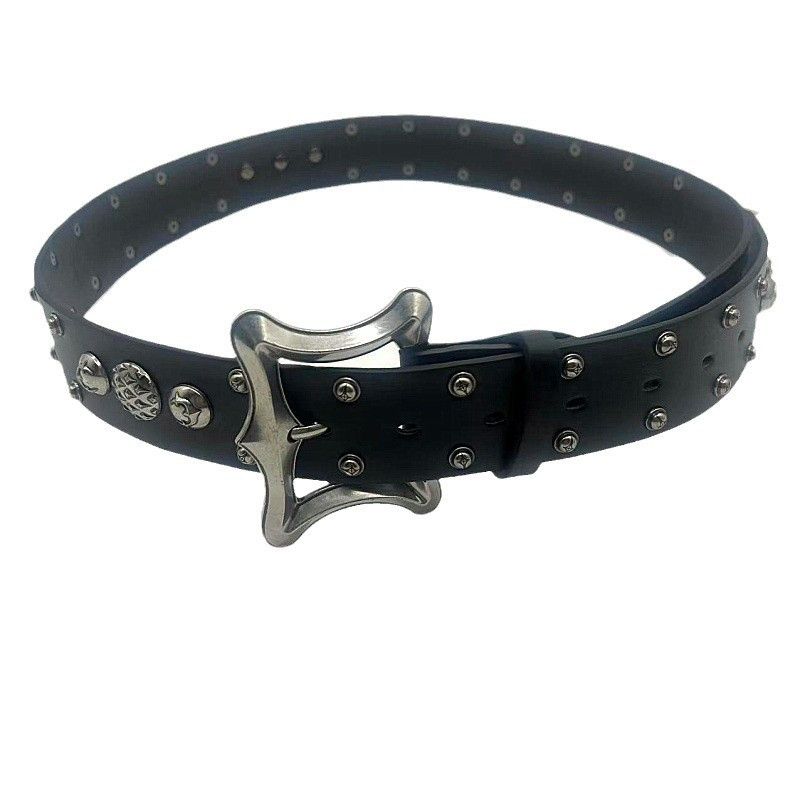 Japanese Brand Retro rivet belt Size ONE SIZE - 1 Thumbnail