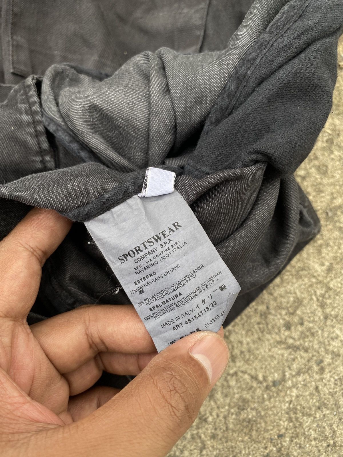 Stone Island Stone Island Dutch Rope Lined Cotton Jacket 2006 Size US L / EU 52-54 / 3 - 6 Thumbnail
