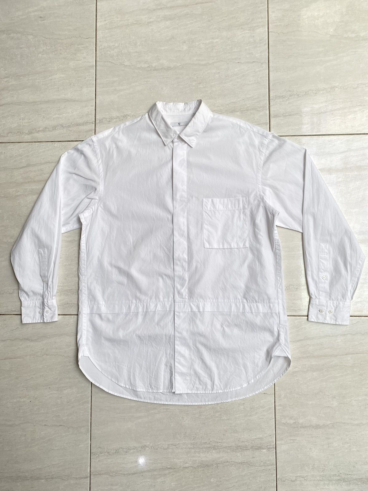 JIL SANDER x UNIQLO White Shirt